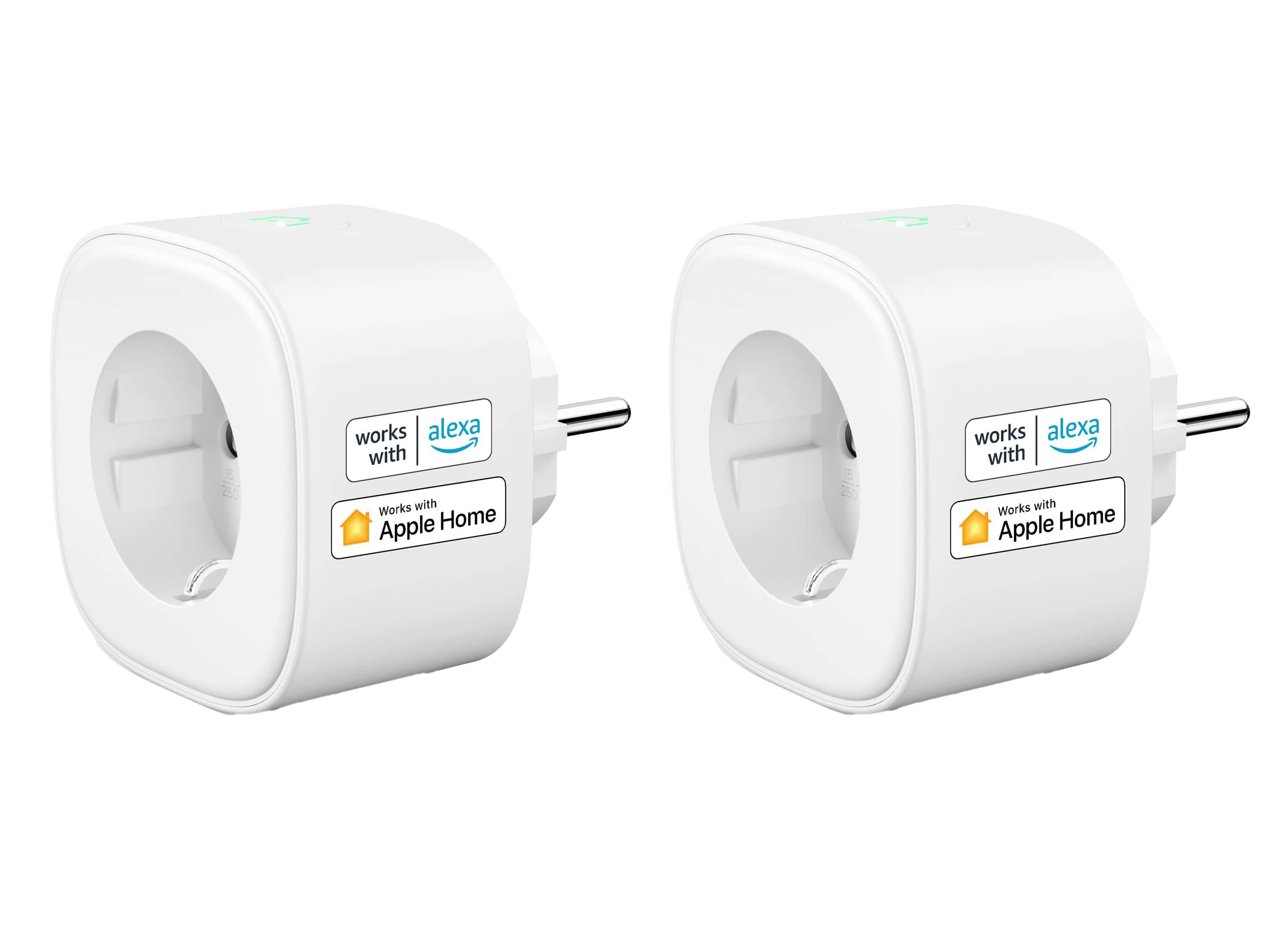MEROSS WLAN-Steckdose MSS210KG-EU, 2 Stück MEROSS WLAN-Steckdose MSS210KG-EU, 2 Stück