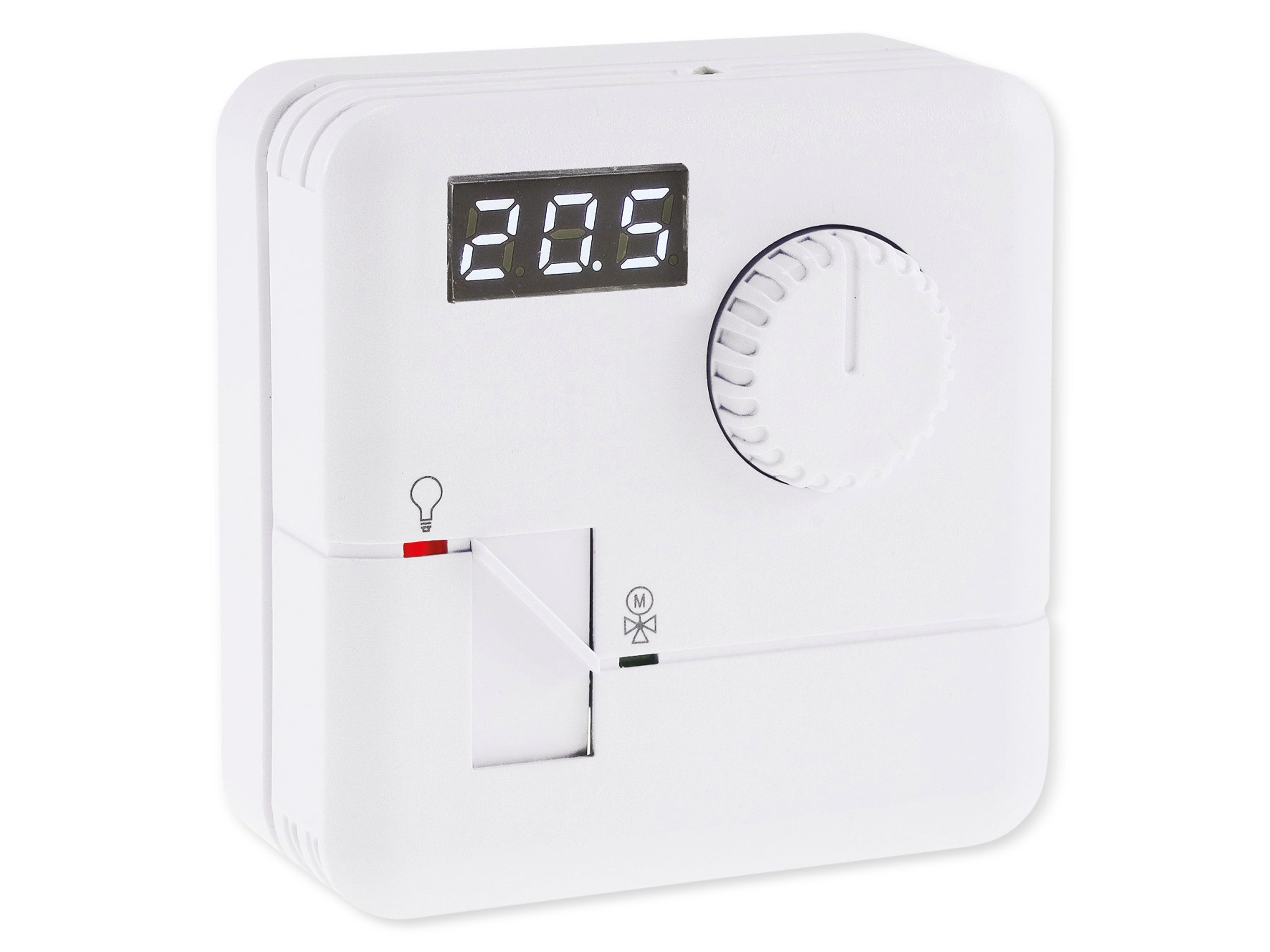 CHILITEC Raumtemperaturregler RT-55, 7 A, 5...30 °C, weiß CHILITEC Raumtemperaturregler RT-55, 7 A, 5...30 °C, weiß
