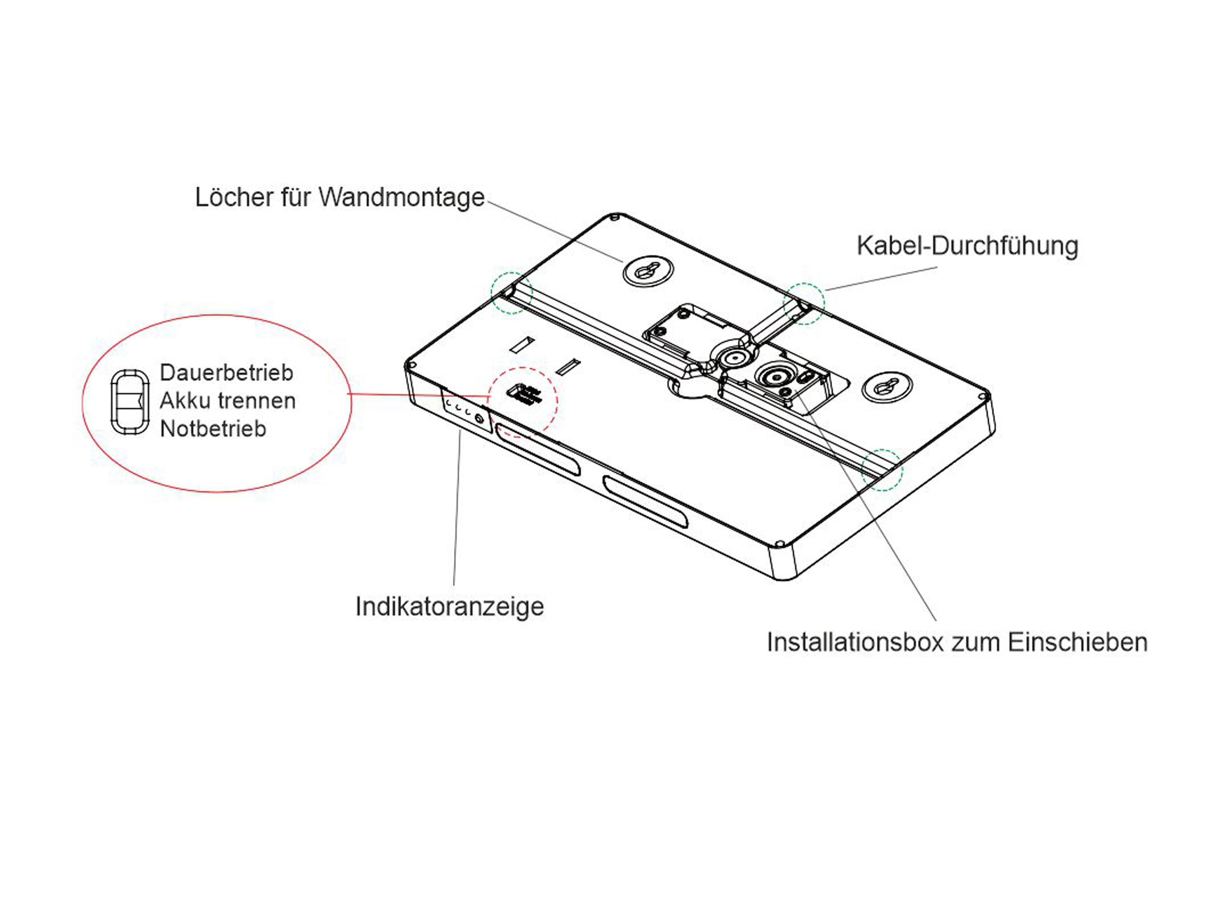 ENOVALITE LED-Fluchtwegleuchte, 200101, inkl. Notstromeinheit, TEST-Funktion ENOVALITE LED-Fluchtwegleuchte, 200101, inkl. Notstromeinheit, TEST-Funktion