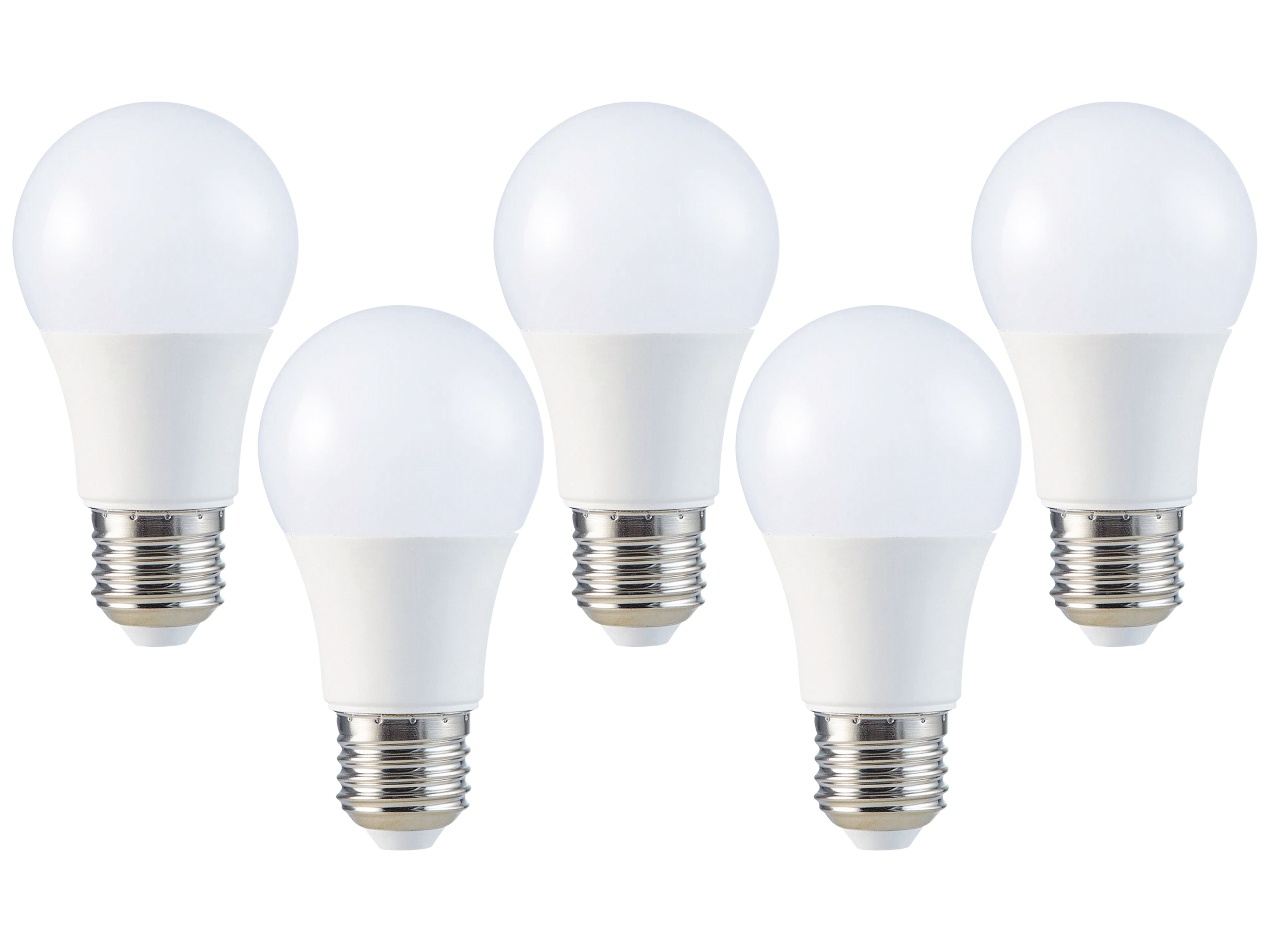 V-TAC LED-Lampe VT-2099, E27, EEK: F, 8,5 W, 806 lm, 3000 K, 5 Stück V-TAC LED-Lampe VT-2099, E27, EEK: F, 8,5 W, 806 lm, 3000 K, 5 Stück