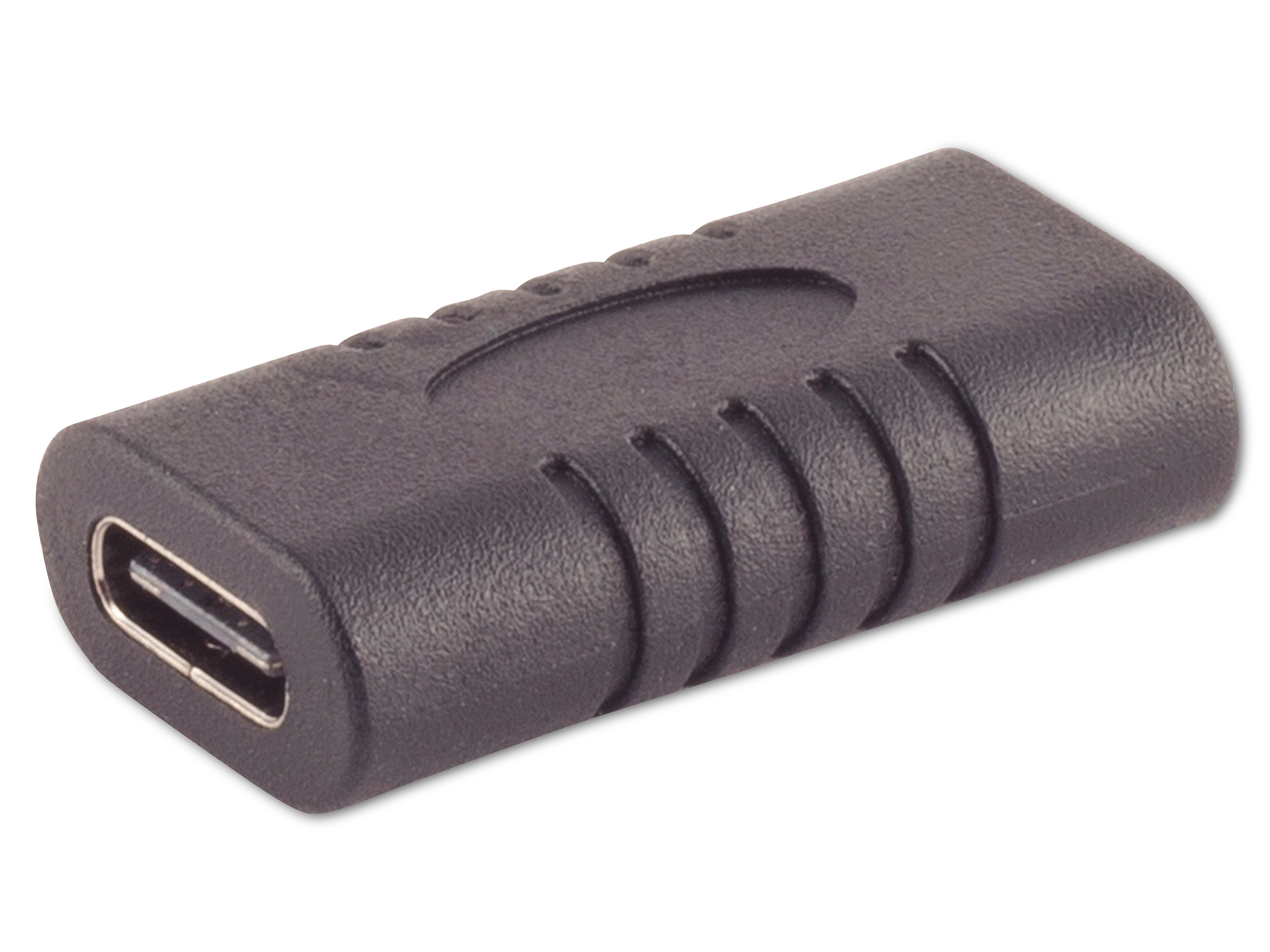 S-IMPULS USB-C Verbinder, 3.1, 10 Gbps, PVC, schwarz S-IMPULS USB-C Verbinder, 3.1, 10 Gbps, PVC, schwarz