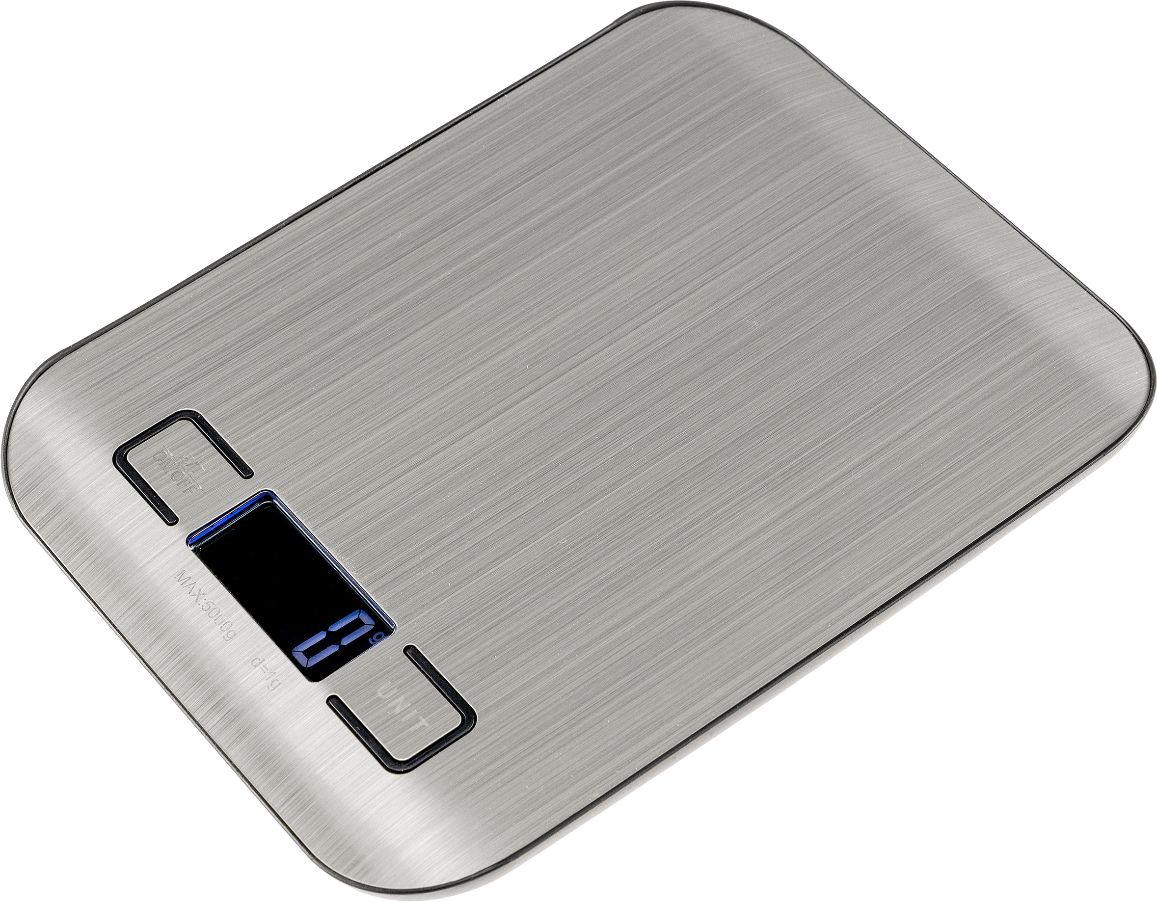 CHILITEC Digitale Küchenwaage CT KW-5, 0...5000 g, 180x140x20 mm, silber CHILITEC Digitale Küchenwaage CT KW-5, 0...5000 g, 180x140x20 mm, silber