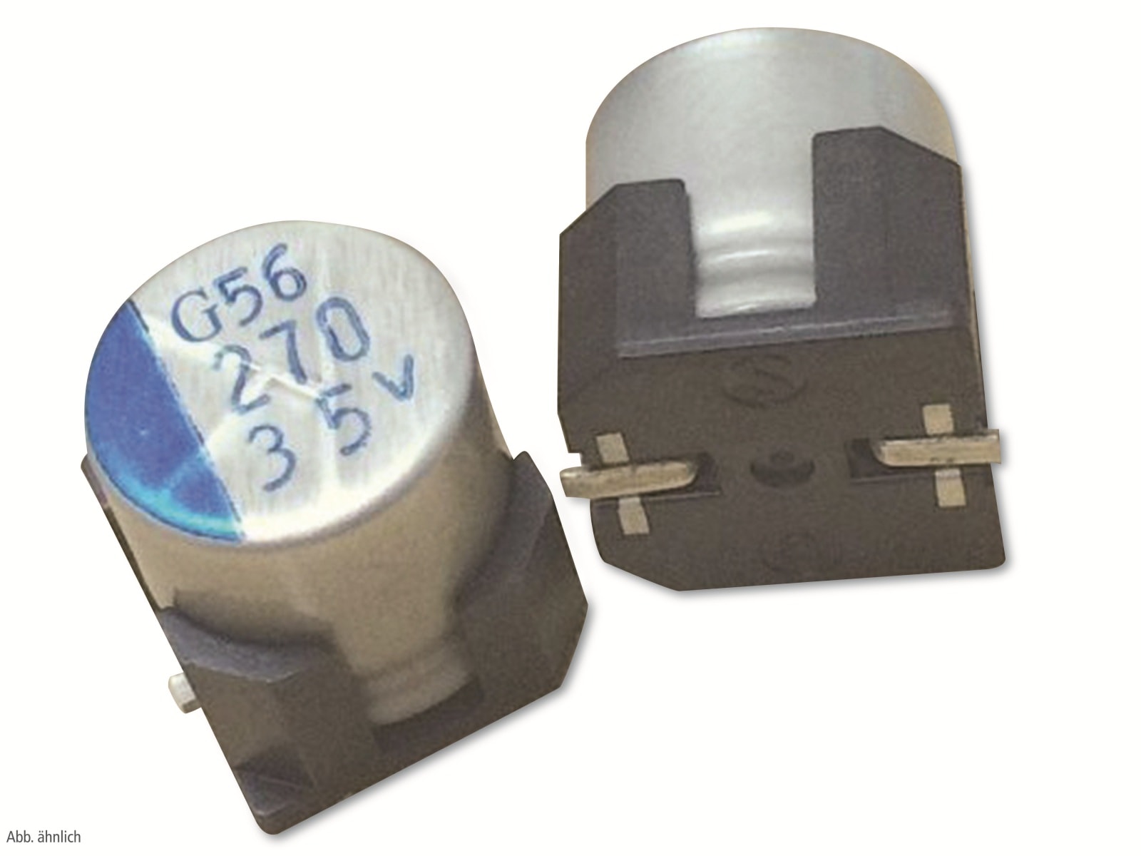 NIC Hybrid Aluminium Elektrolytkondensator SMD, NSPE-HF151M50V10X12.5NLBYF, 150µF, 50V, 20%