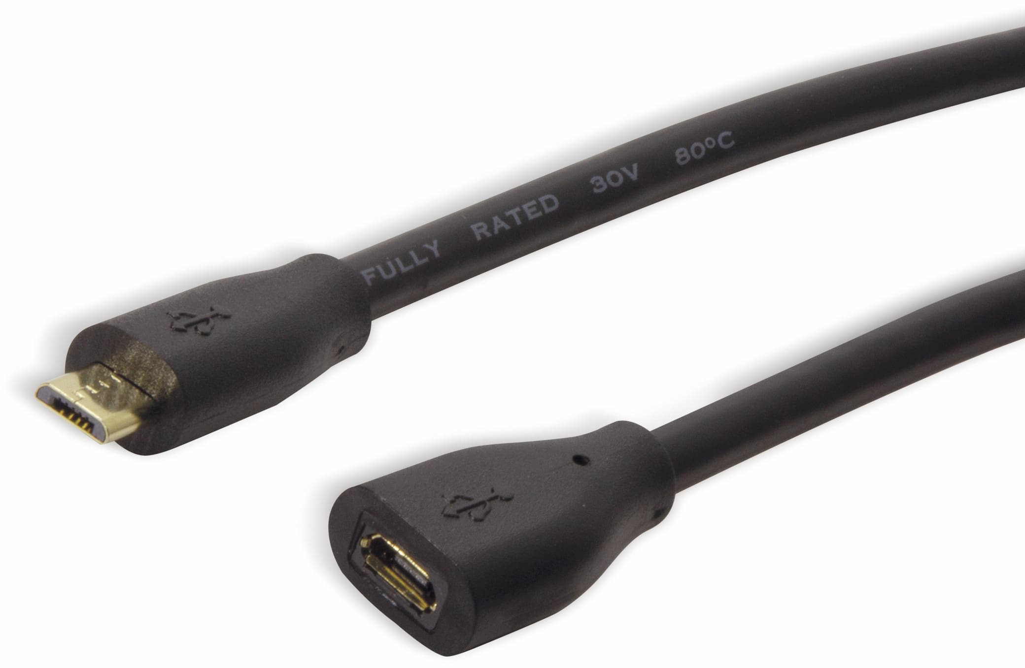 LOGILINK MicroUSB-Verlängerung CU0121, 1 m LOGILINK MicroUSB-Verlängerung CU0121, 1 m
