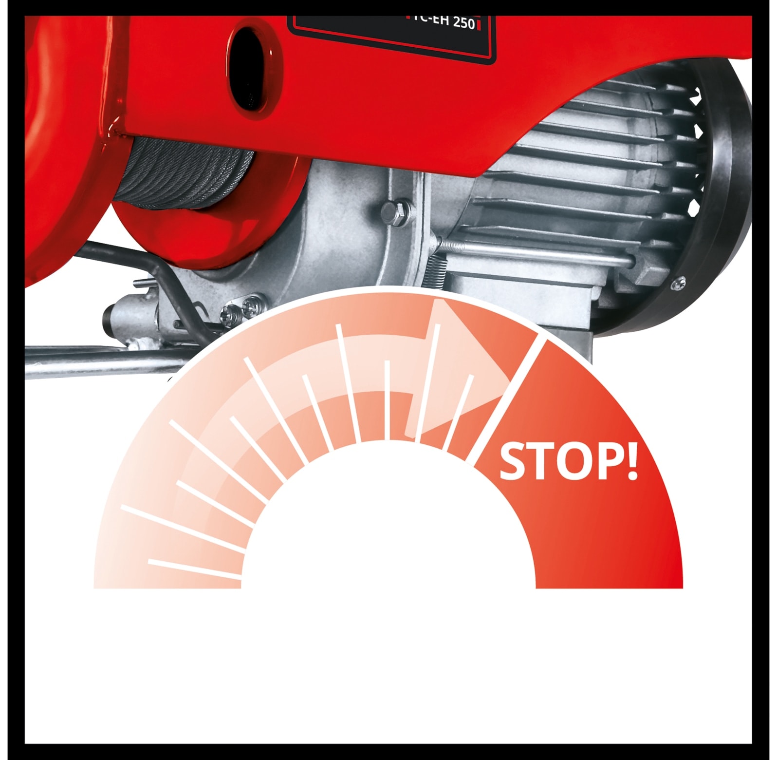 EINHELL Seilhebezug TC-EH 250, 500 W, 250 kg EINHELL Seilhebezug TC-EH 250, 500 W, 250 kg