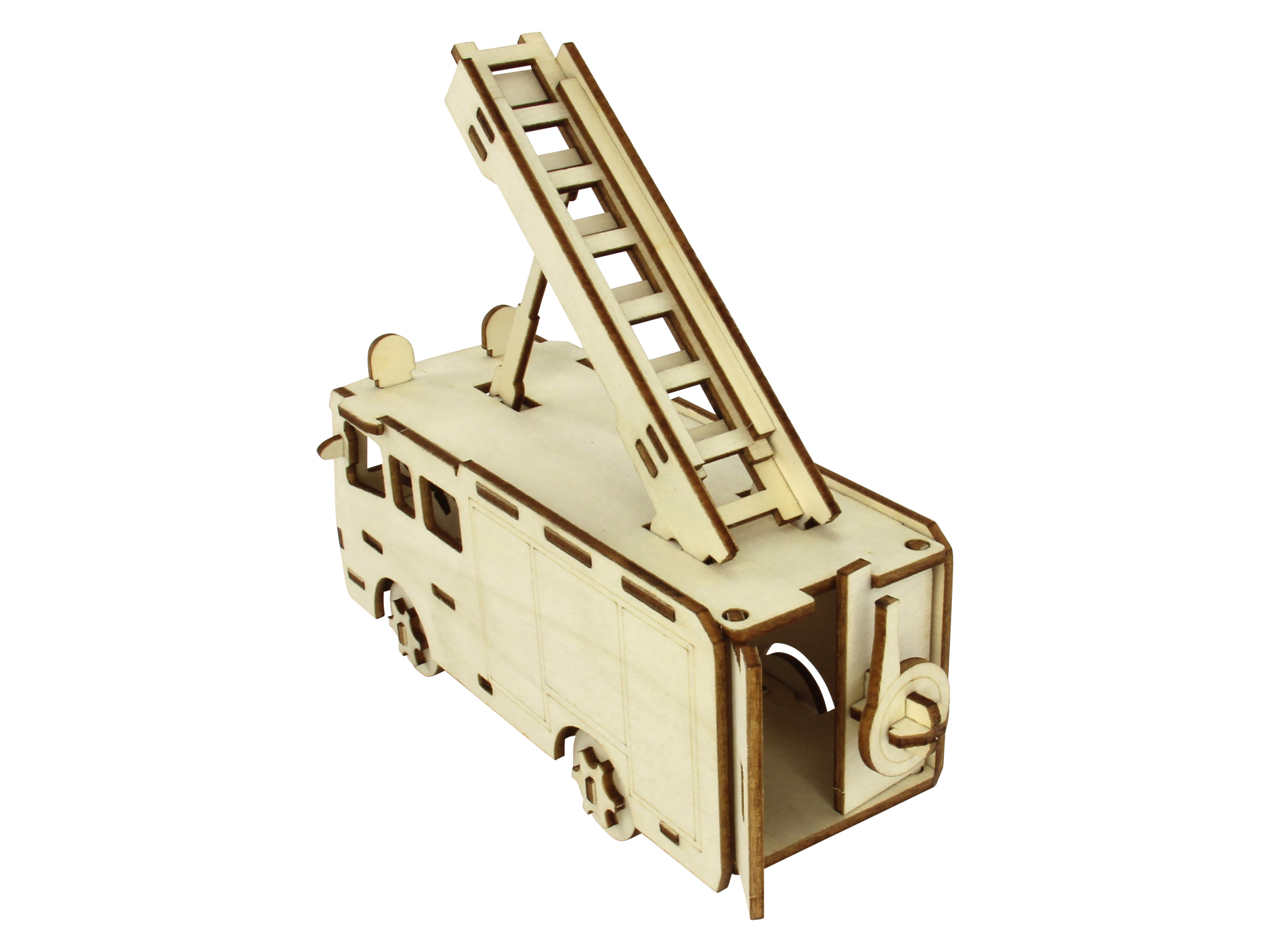 SOL-EXPERT 3D Holz Puzzle Feuerwehrauto SOL-EXPERT 3D Holz Puzzle Feuerwehrauto