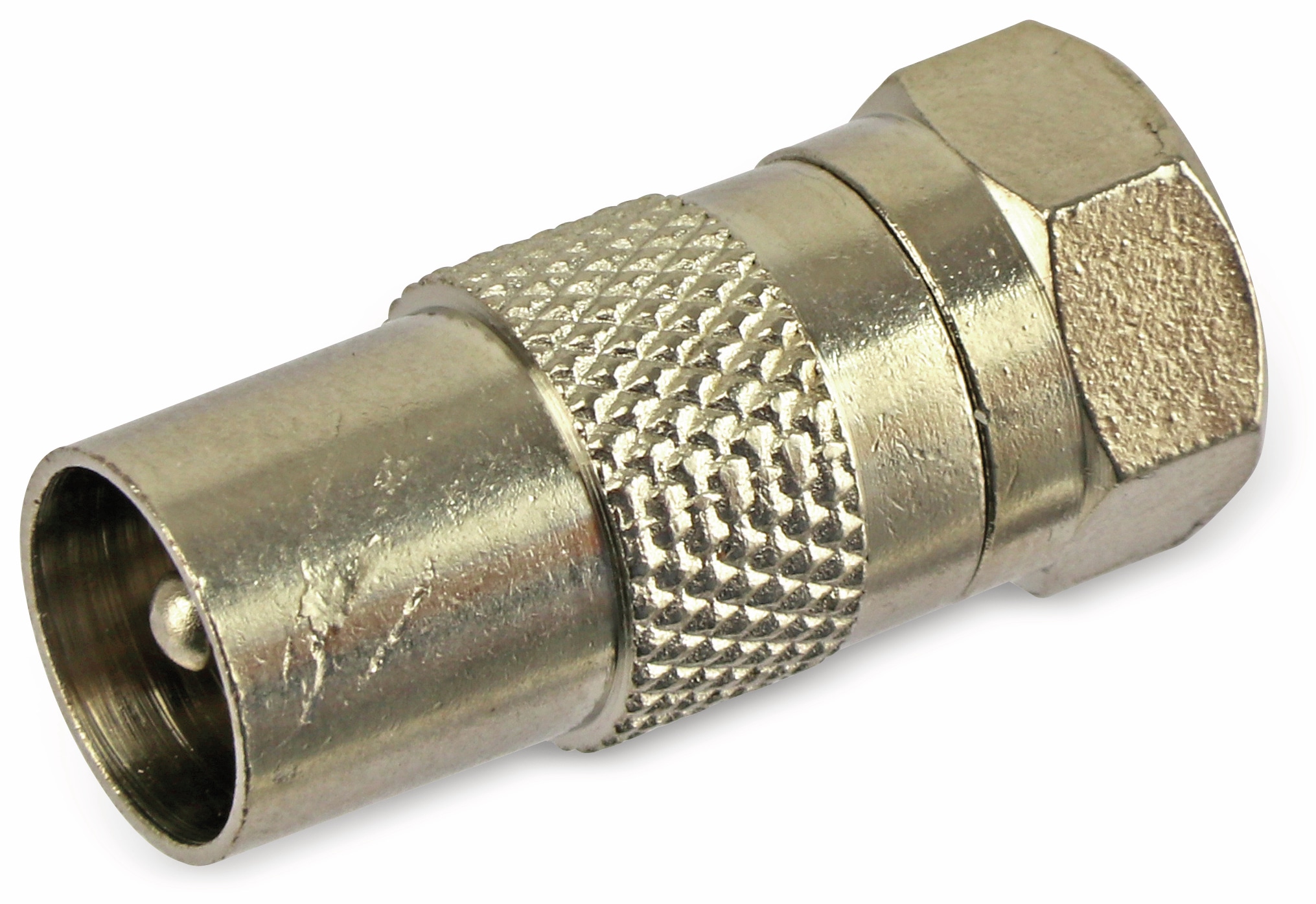 GOOBAY F-Adapter, F-Stecker/Koaxialstecker GOOBAY F-Adapter, F-Stecker/Koaxialstecker