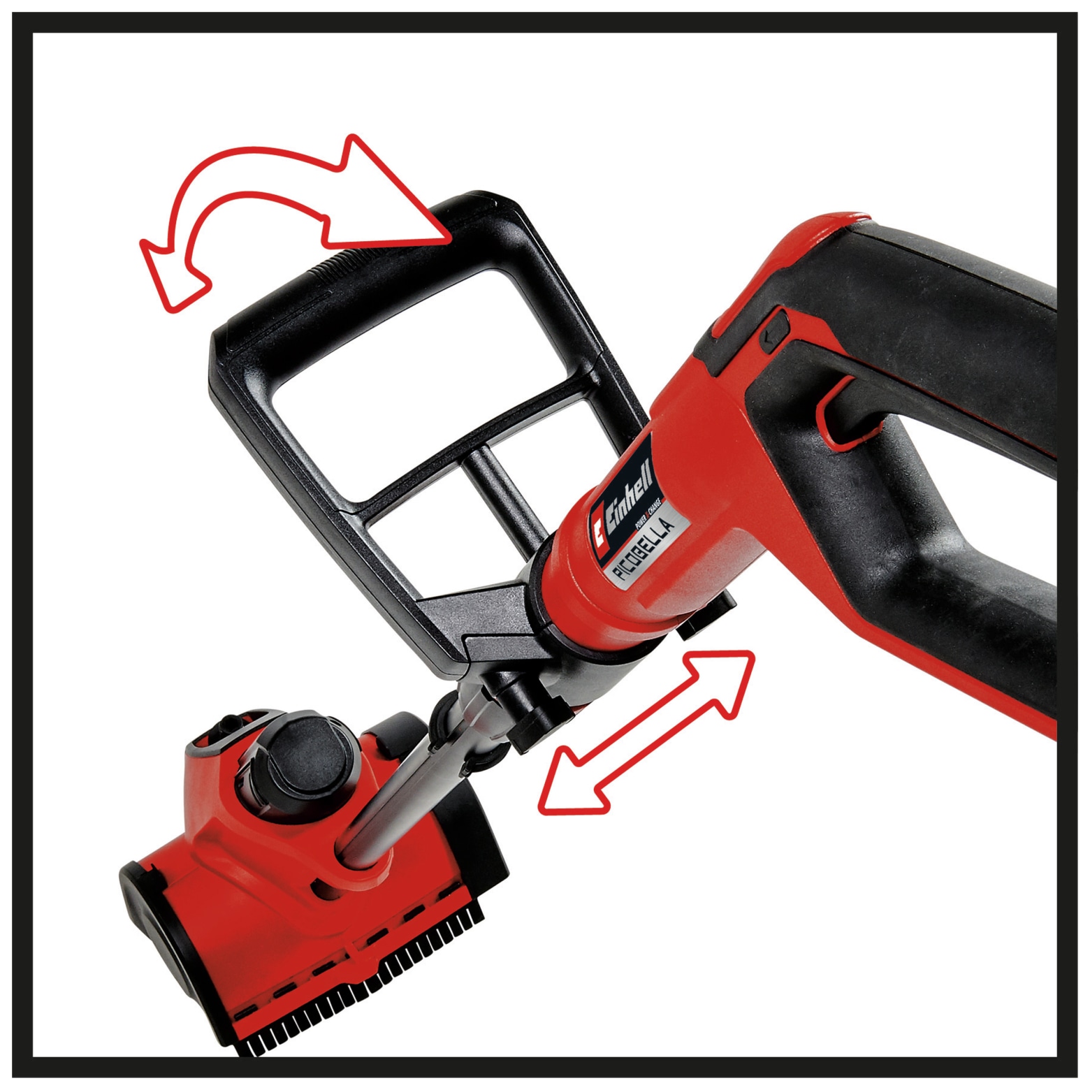EINHELL Akku-Oberflächenbürste Picobella + Starterset