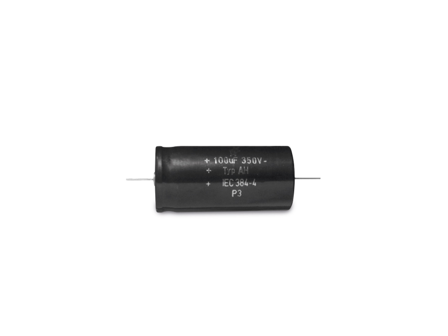 FTCAP Elko 10µF, 450V, axial, CAX00010/450 FTCAP Elektrolytkondensator, 10µF, 450V
