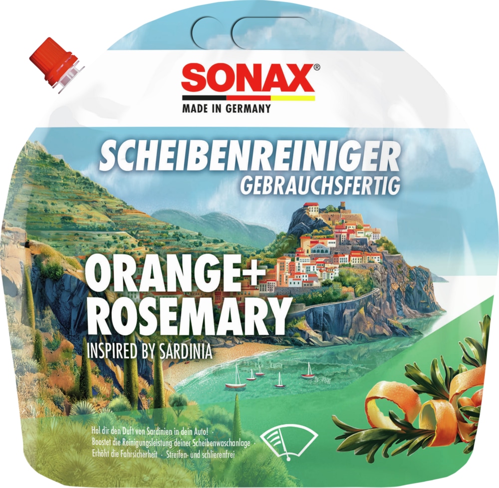 SONAX Scheibenreiniger, 01614410, Orange+Rosemary, 3 l SONAX Scheibenreiniger, 01614410, Orange+Rosemary, 3 l