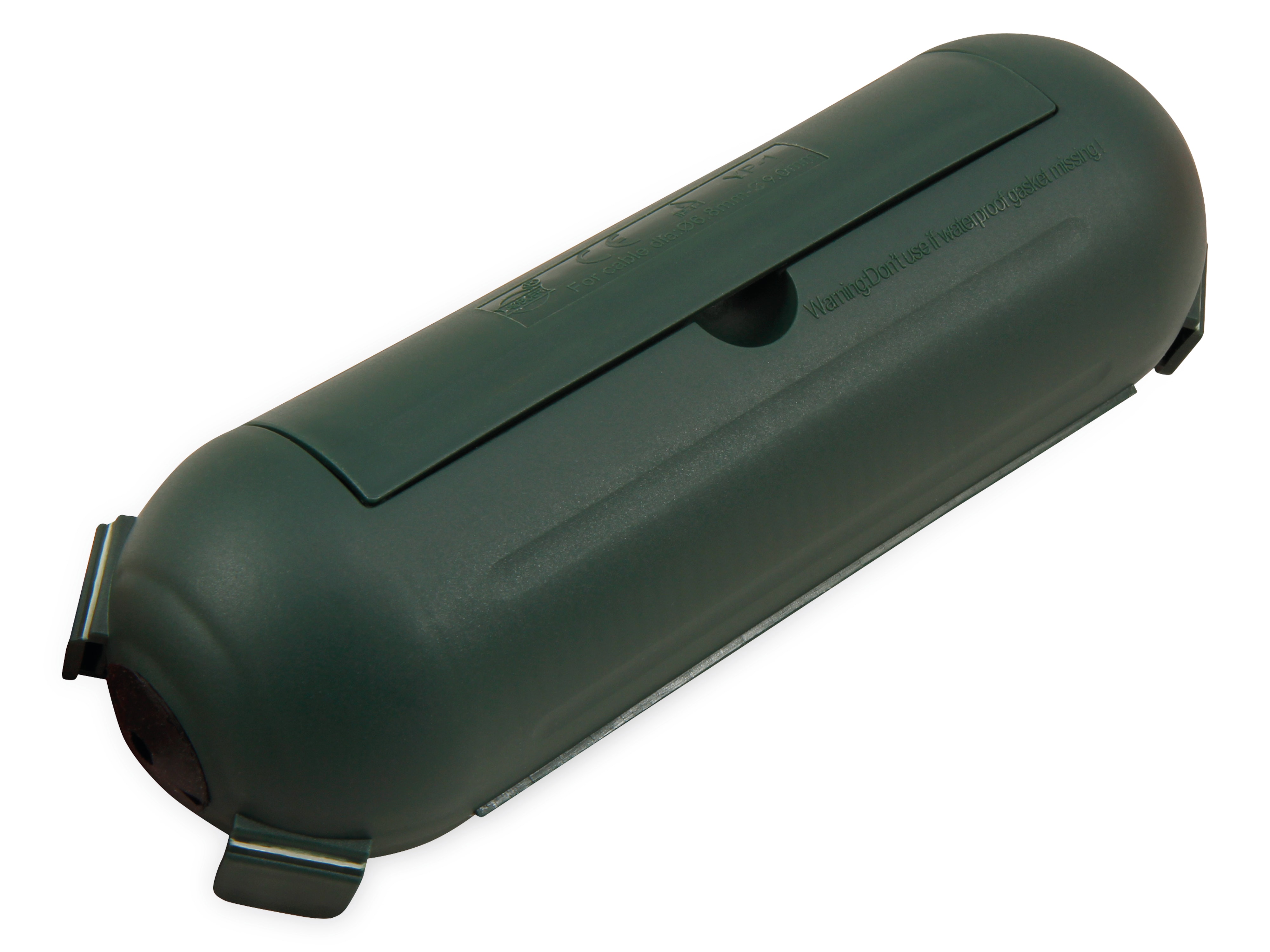 MCPOWER Sicherheits-Schutzbox für Kabel, IP44, grün MCPOWER Sicherheits-Schutzbox für Kabel, IP44, grün