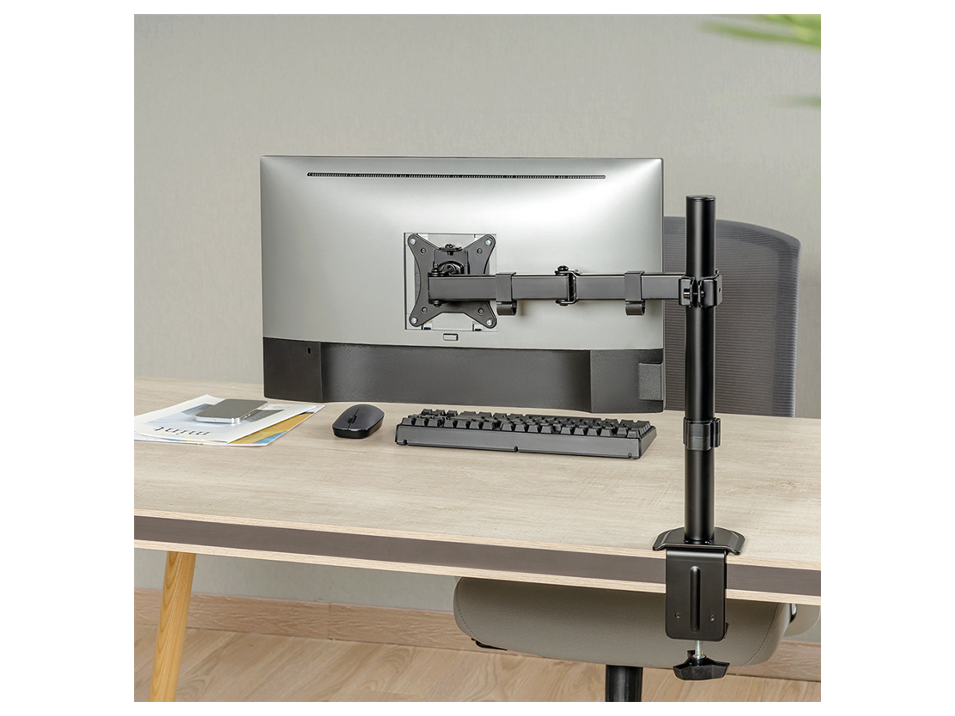 LOGILINK Monitorhalterung BP0171 17-32 Stahl LOGILINK Monitorhalterung BP0171, 43,2 - 81,3 cm (17 - 32"), Stahl