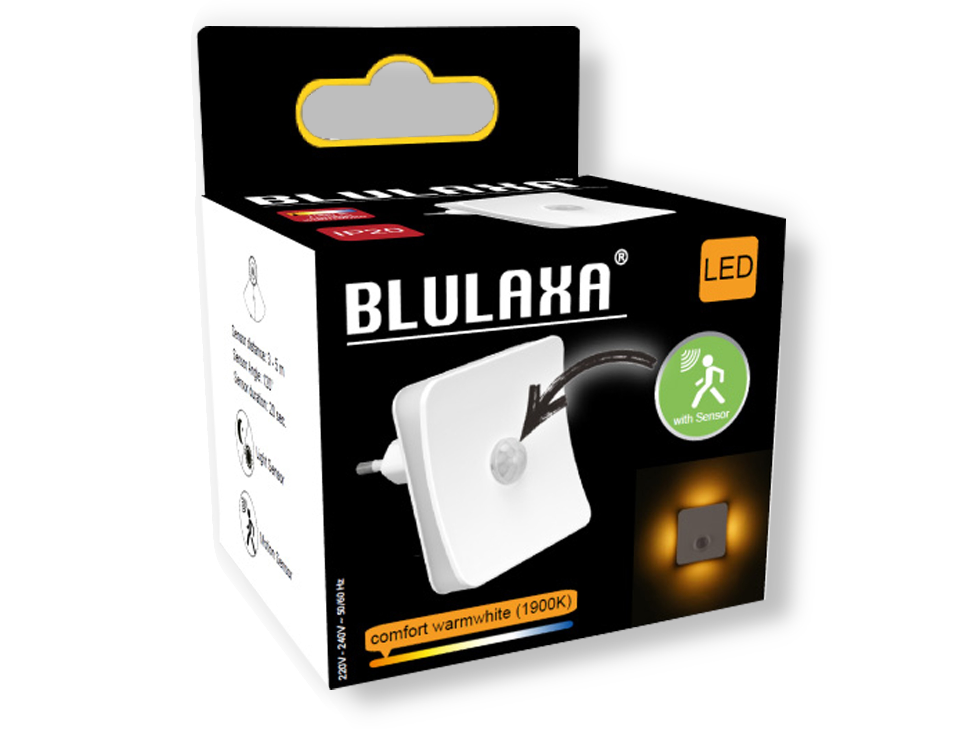 BLULAXA LED-Orientierungslicht, Saturn mit Bewegungsmelder BLULAXA LED-Orientierungslicht, Saturn mit Bewegungsmelder