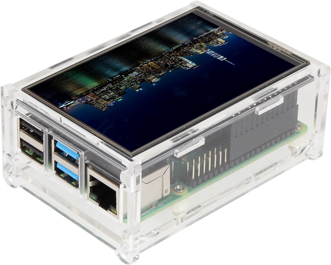JOY-IT Acryl Gehäuse für Raspberry PI 3 & 4 JOY-IT Acryl Gehäuse für Raspberry PI 3 & 4