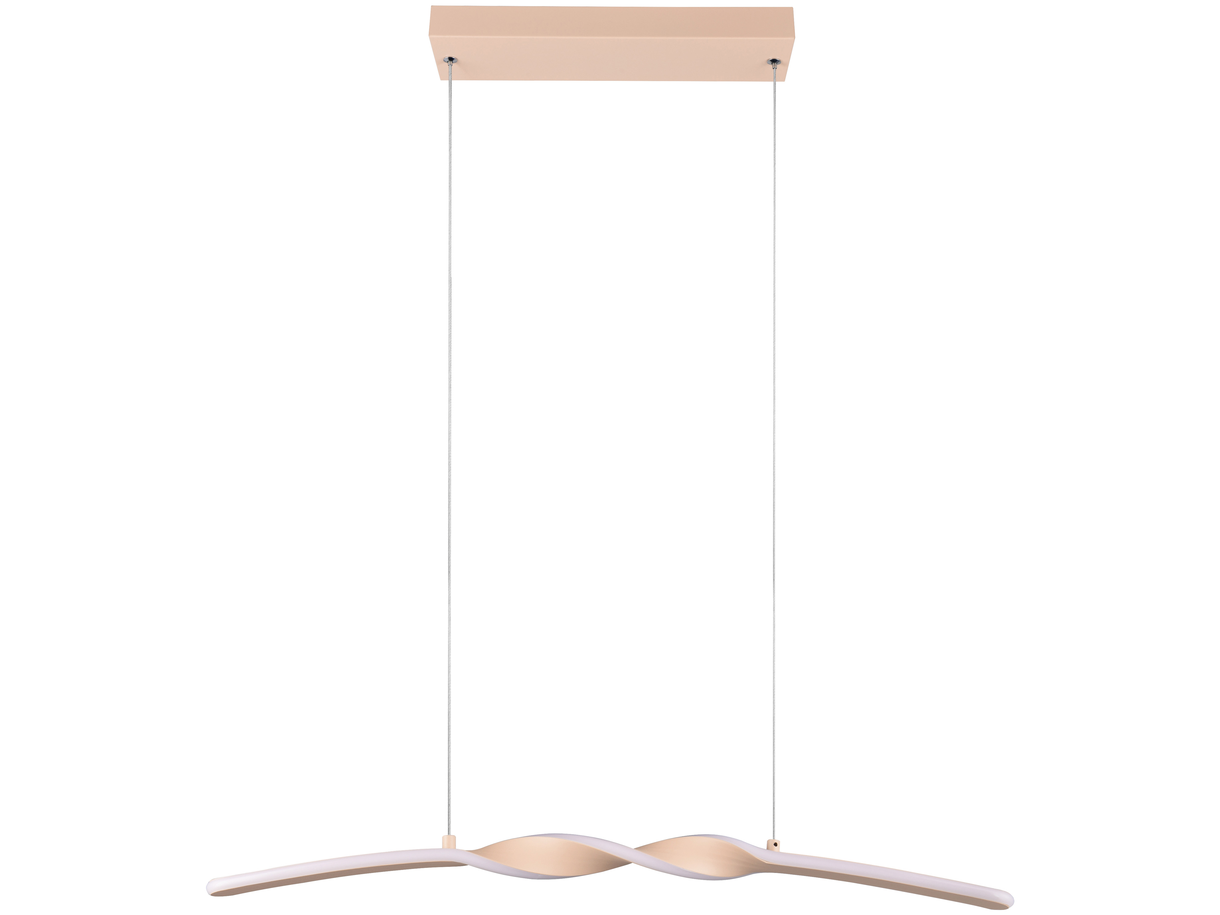 REALITY LED-Pendelleuchte Ginko R35791166, 18W, 1980lm, 3000K, warmweiß, IP20, sand REALITY LED-Pendelleuchte Ginko R35791166, 18W, 1980lm, 3000K, warmweiß, IP20, sand