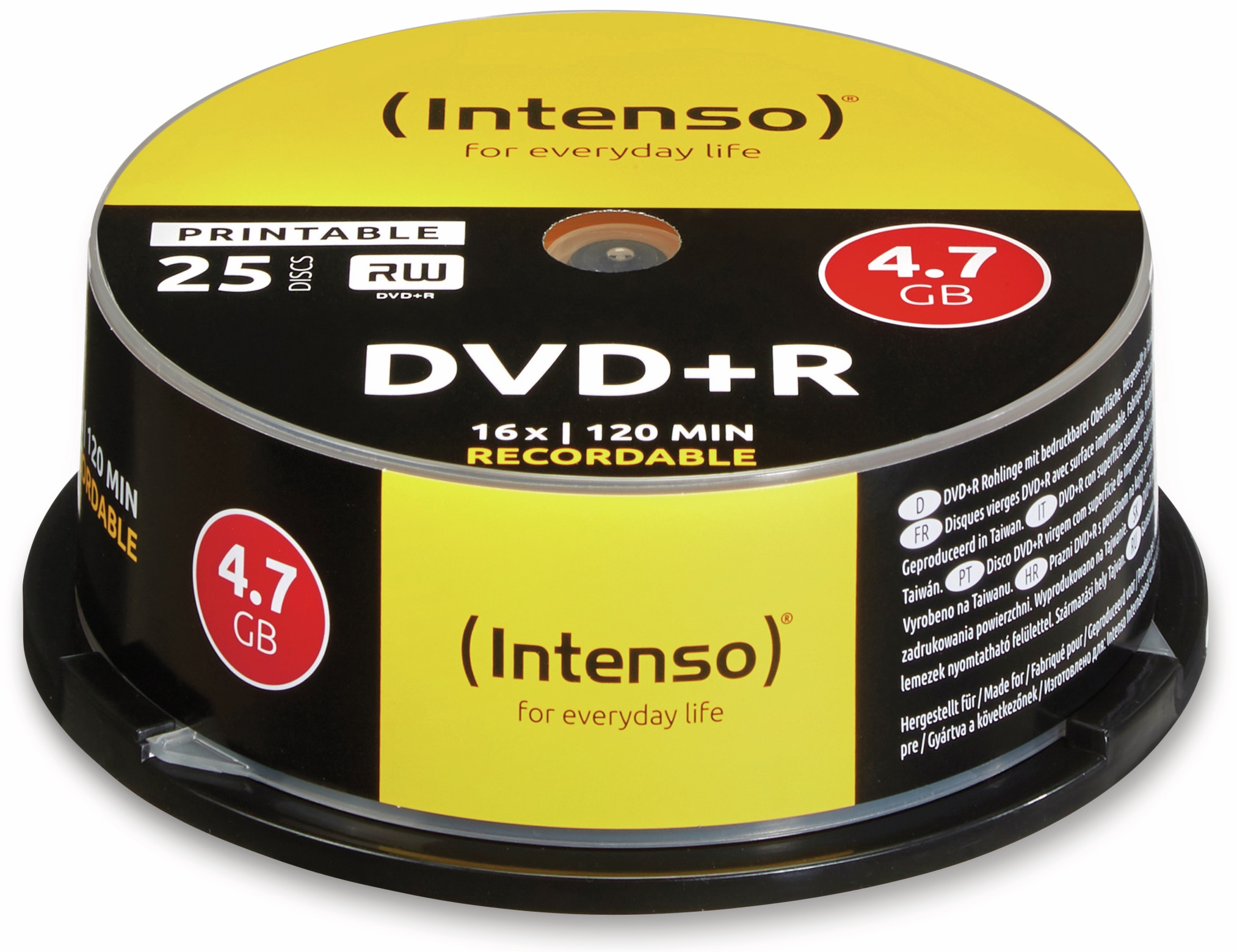 INTENSO DVD+R Spindel (bedruckbar) INTENSO DVD+R Spindel (bedruckbar)