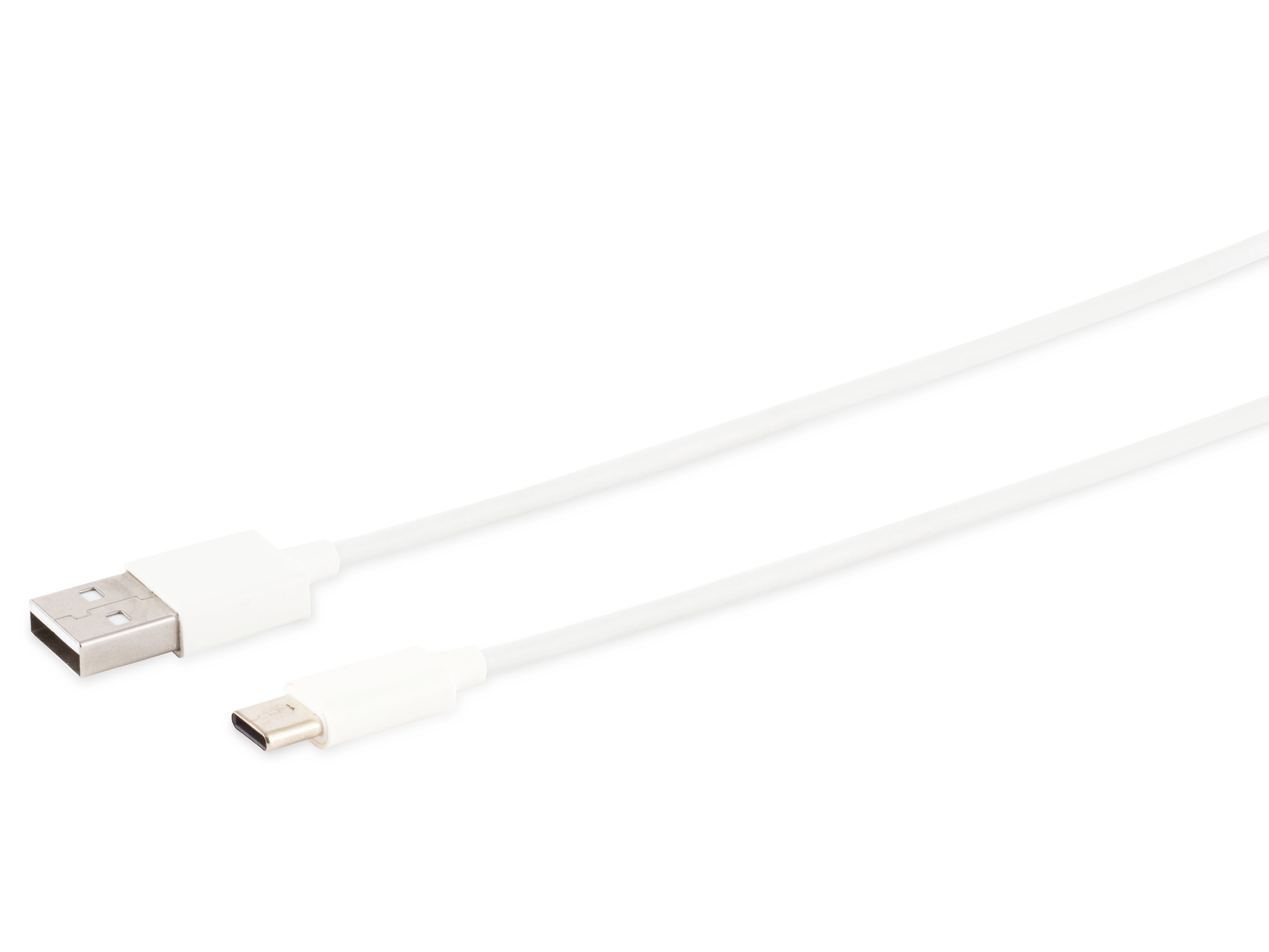 S-IMPULS USB-A Ladekabel, USB-C, 2.0, ABS, weiß, 2,0 m S-IMPULS USB-A Ladekabel, USB-C, 2.0, ABS, weiß, 2,0 m