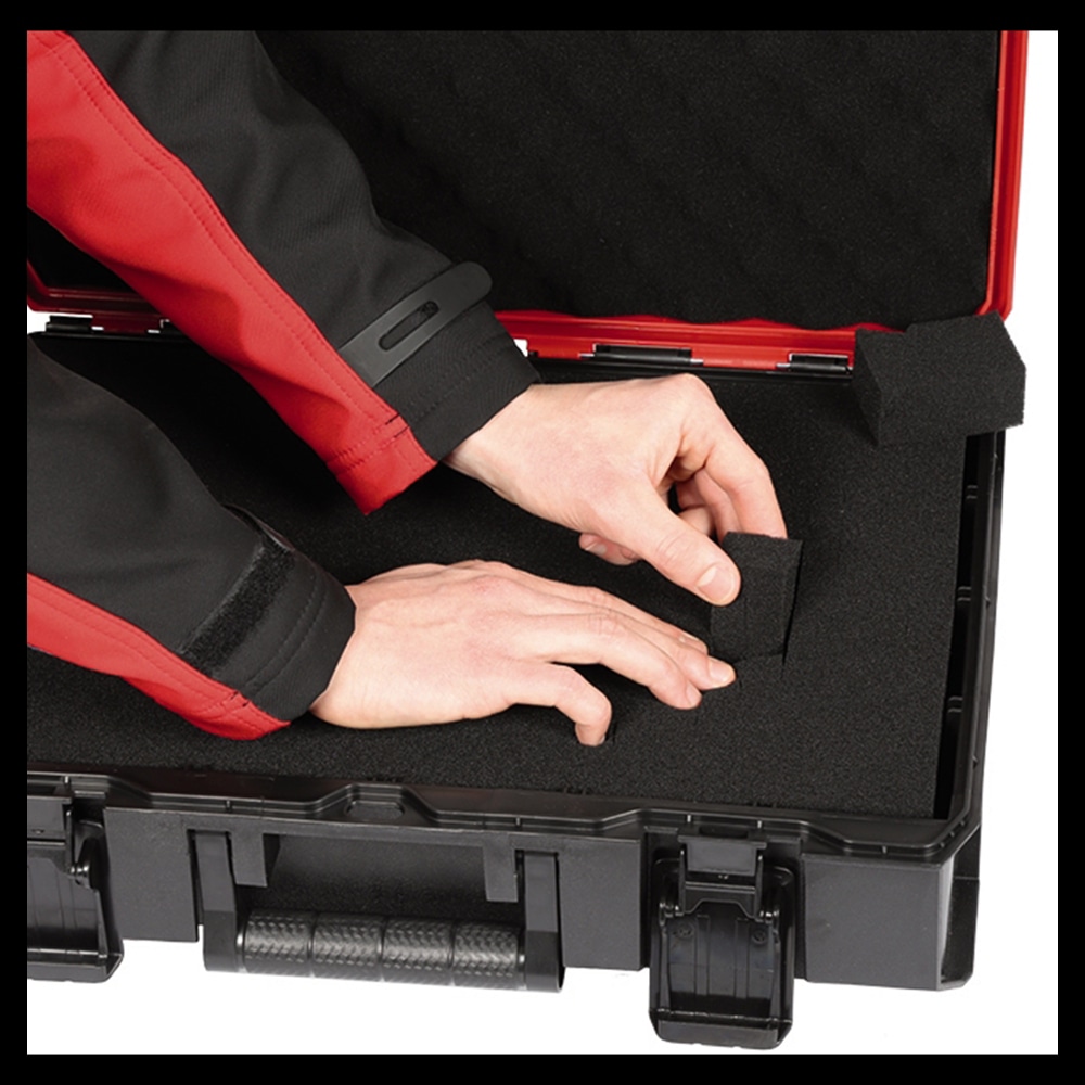 EINHELL Systemkoffer E-Case S-F inkl. grid foam EINHELL Systemkoffer E-Case S-F inkl. grid foam