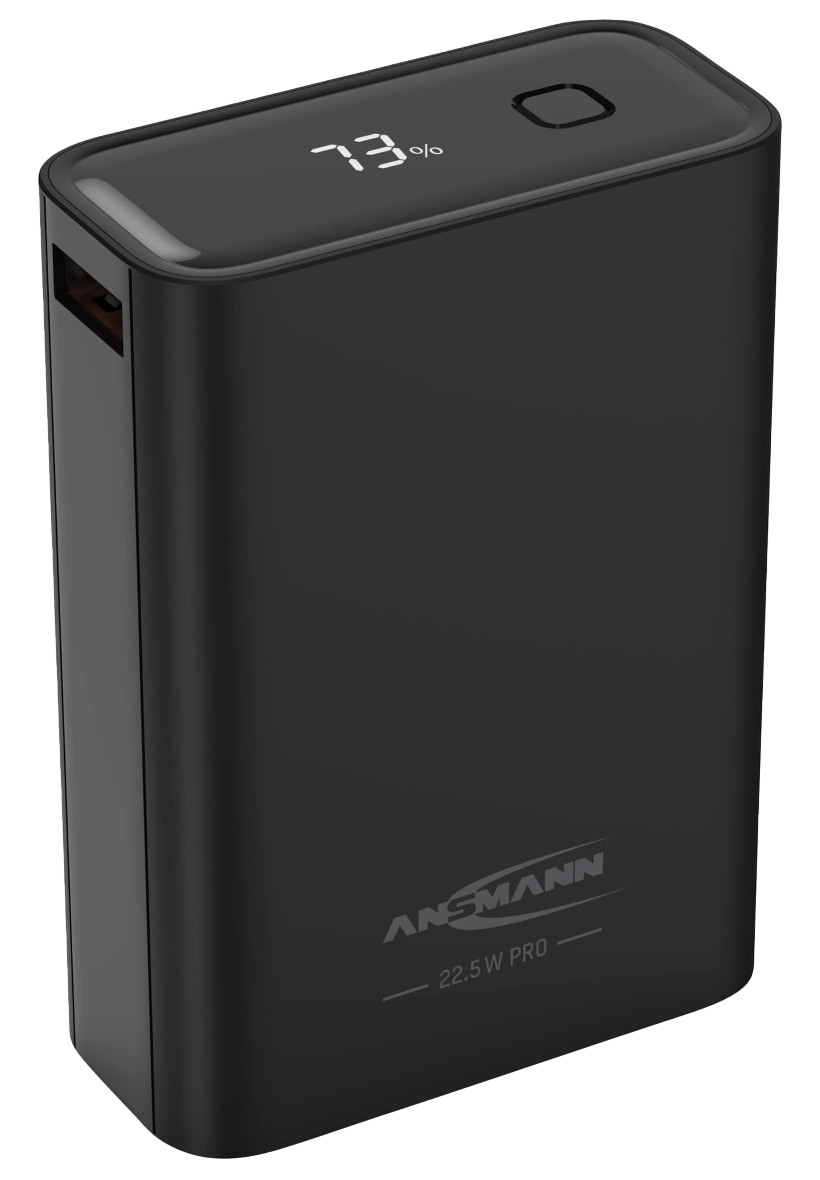 ANSMANN Powerbank PB222PD, 20000 mAh, 1xUSB-A, 1xUSB-C, schwarz ANSMANN Powerbank PB222PD, 20000 mAh, 1xUSB-A, 1xUSB-C, schwarz