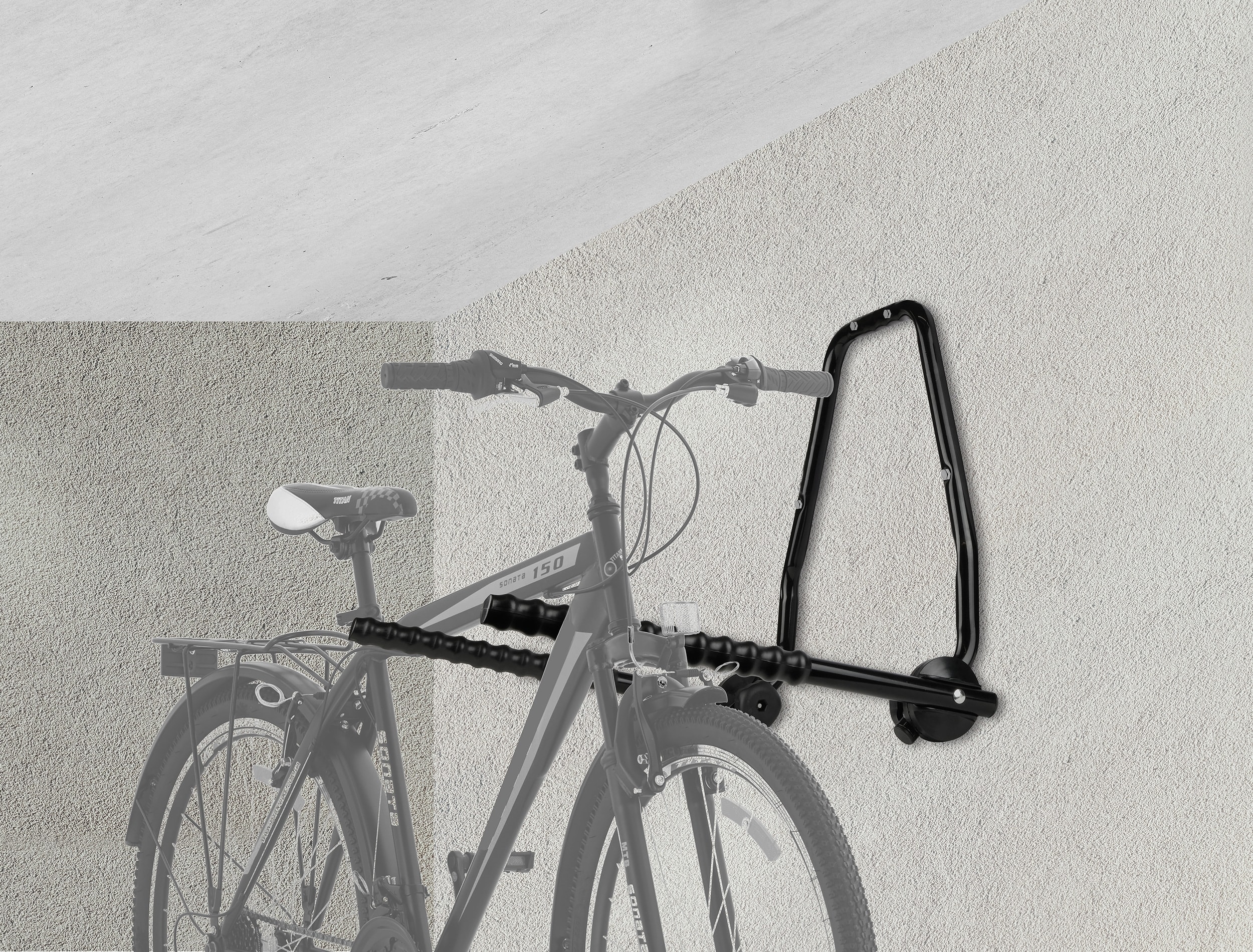 EUFAB Fahrrad-Wandhalter, 16404, für 3 Fahrräder EUFAB Fahrrad-Wandhalter, 16404, für 3 Fahrräder