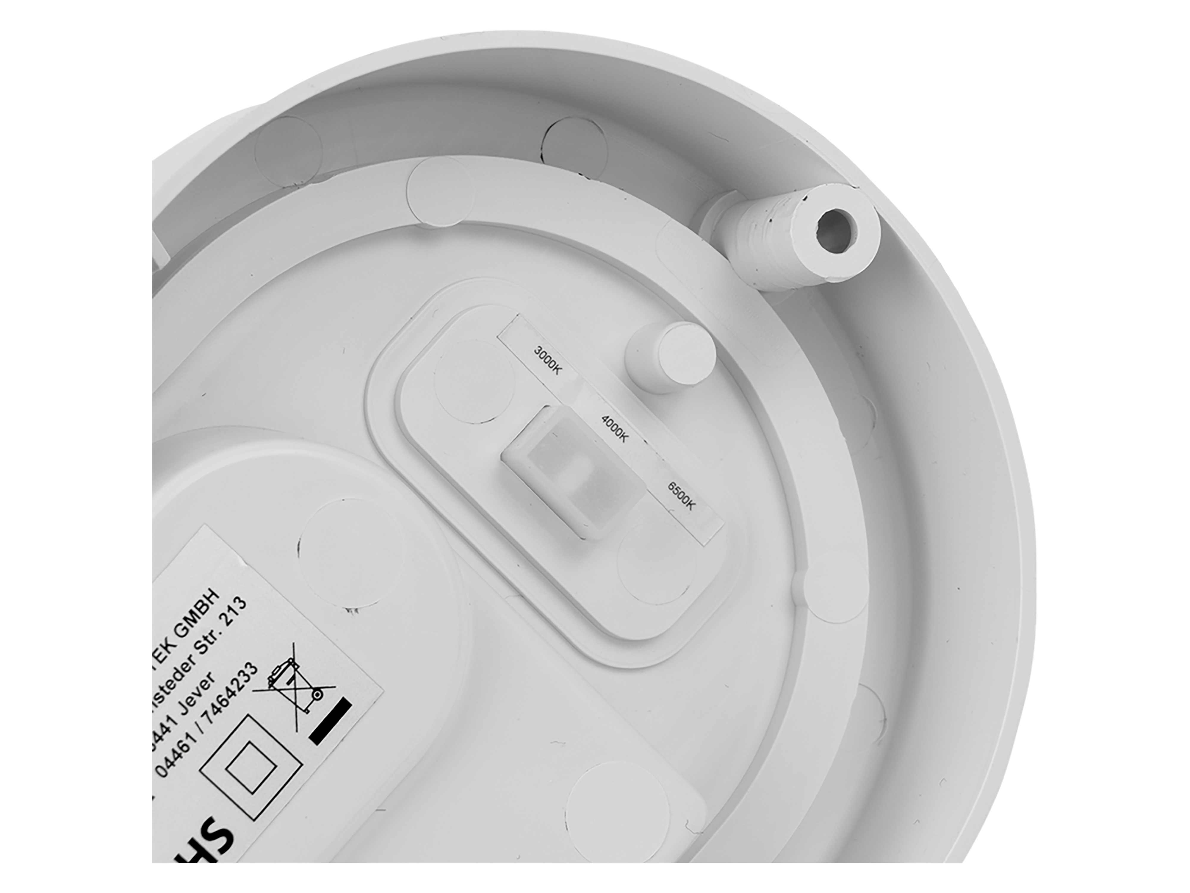 LUXULA LED-Kellerleuchte, 12W, EEK: F, 1080lm, CCT, IP54, weiß LUXULA LED-Kellerleuchte, 12W, EEK: F, 1080lm, CCT, IP54, weiß