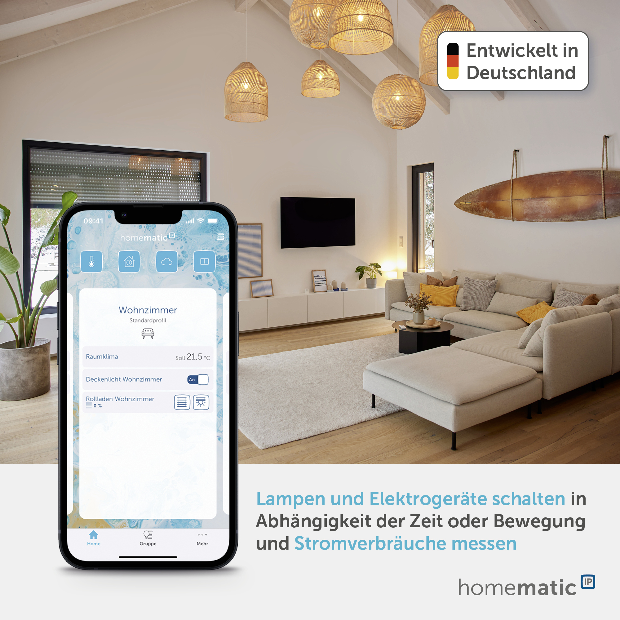 HOMEMATIC IP Smart Home 142720A0 Schalt-Mess-Aktor, 5 A, Unterputz HOMEMATIC IP Smart Home 142720A0 Schalt-Mess-Aktor, 5 A, Unterputz