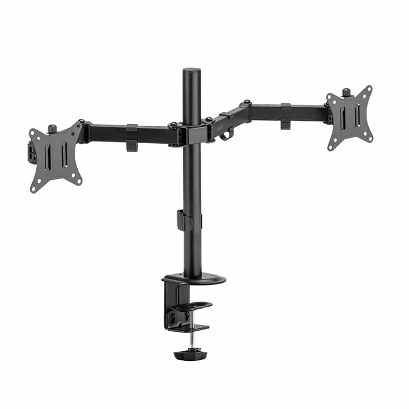 LOGILINK Monitorhalterung BP0172 2fach 17-32, Aluminium LOGILINK Monitorhalterung BP0172, 2-fach, 43,2 - 81,3 cm (17" - 32"), Aluminium