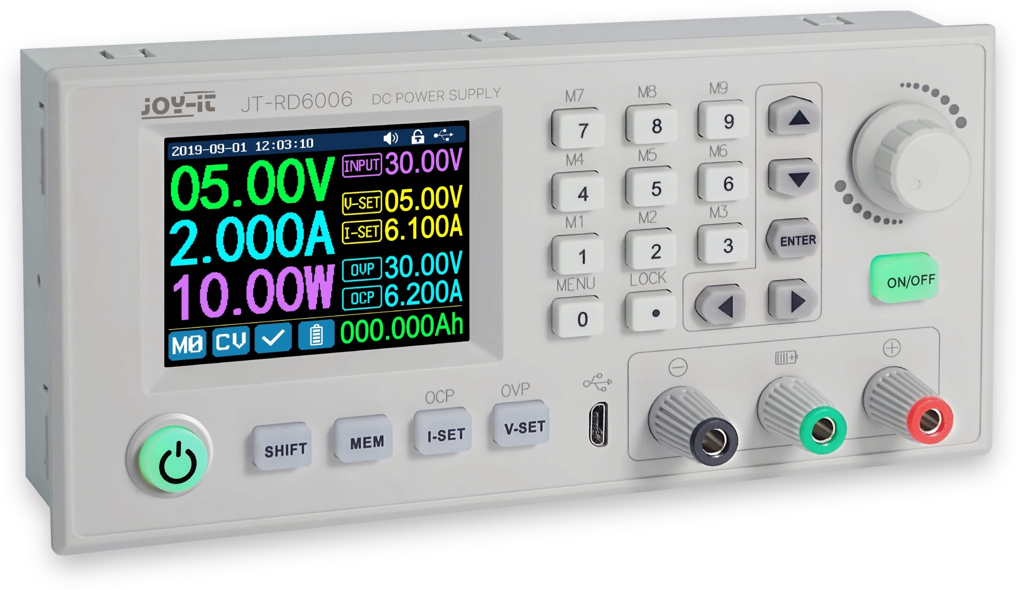 JOY-IT, Steuerung für Labornetzteil, JT-RD6006, 0 - 60 V, 0 - 6 A JOY-IT, Steuerung für Labornetzteil, JT-RD6006, 0 - 60 V, 0 - 6 A