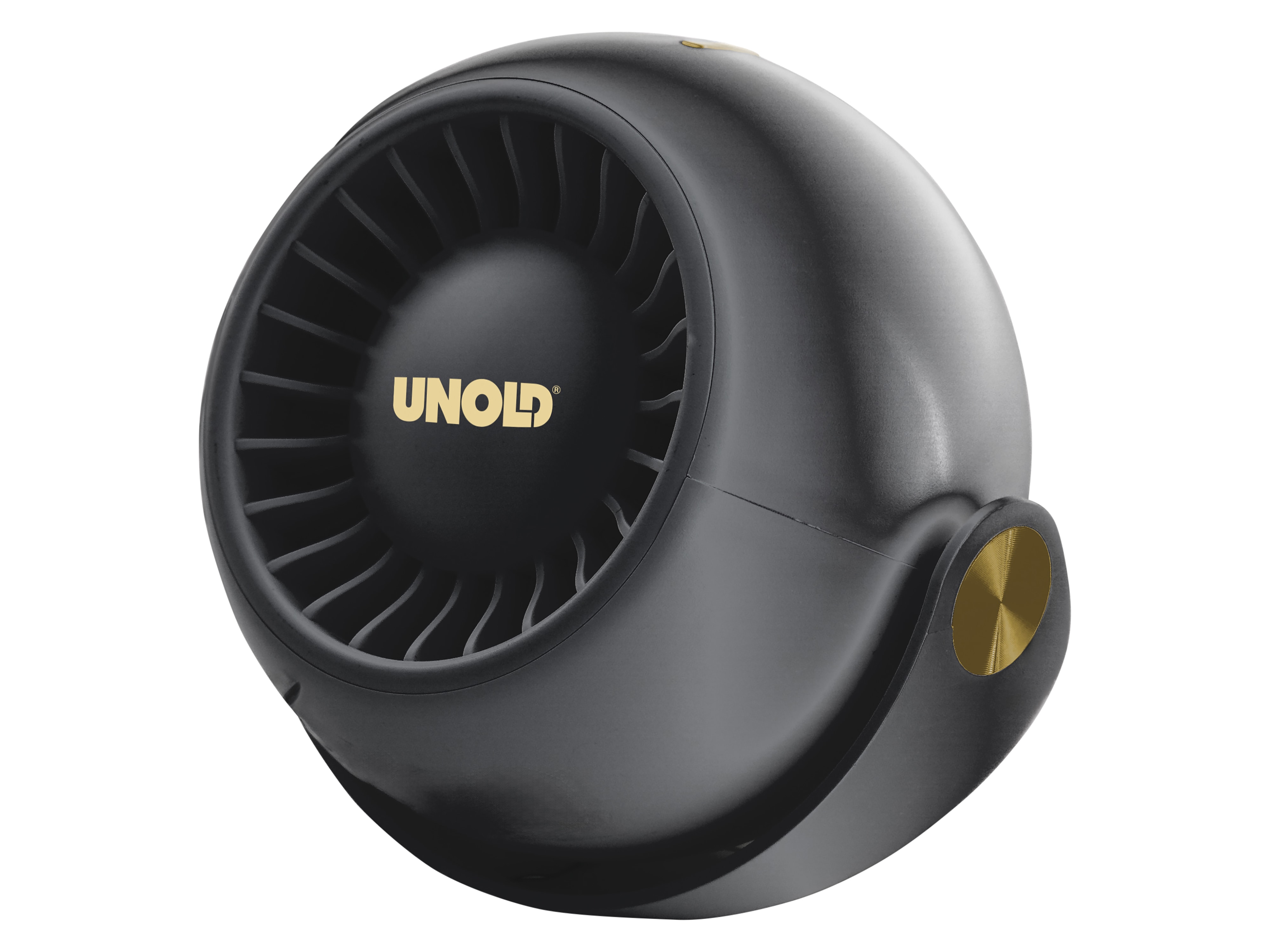 UNOLD Akku-Ventilator Breezy Bowl, (Ø x H) 90mm x 105 mm, 6W, schwarz