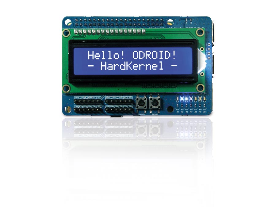 ODROID-C1 16x2 LCD + IO Shield ODROID-C1 16x2 LCD + IO Shield