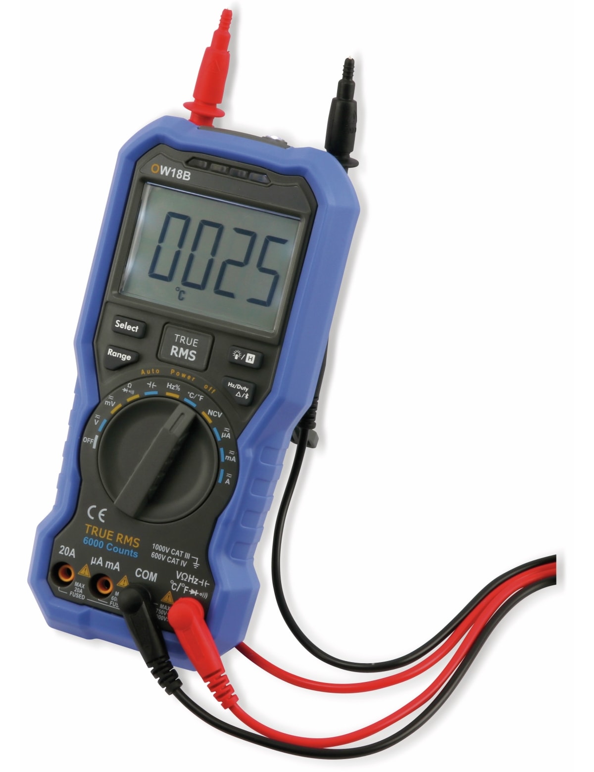 OWON True RMS Bluetooth-Multimeter OW18B OWON True RMS Bluetooth-Multimeter OW18B