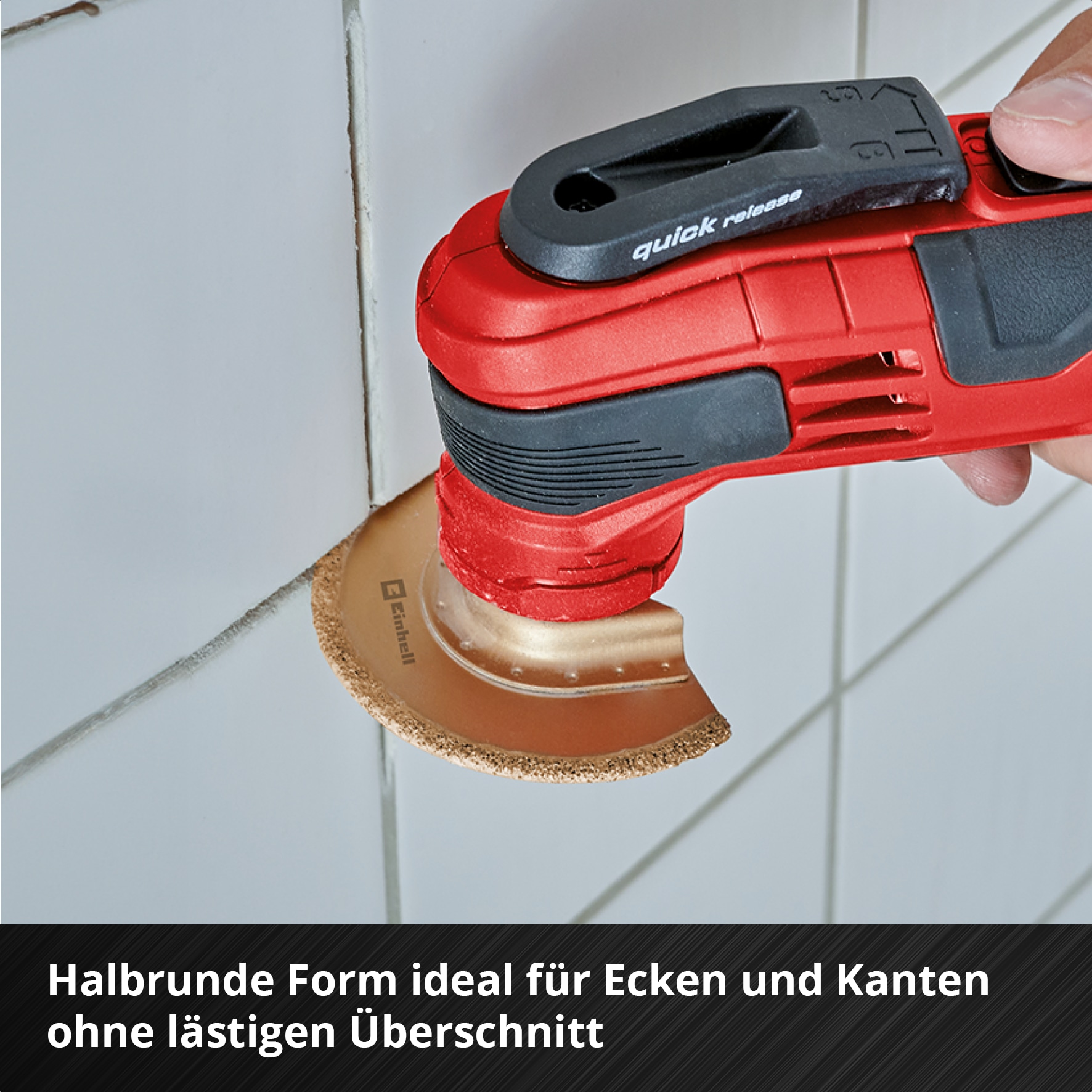 EINHELL Hartmetall-Sägeblatt, 708078, halbrund, 87 mm