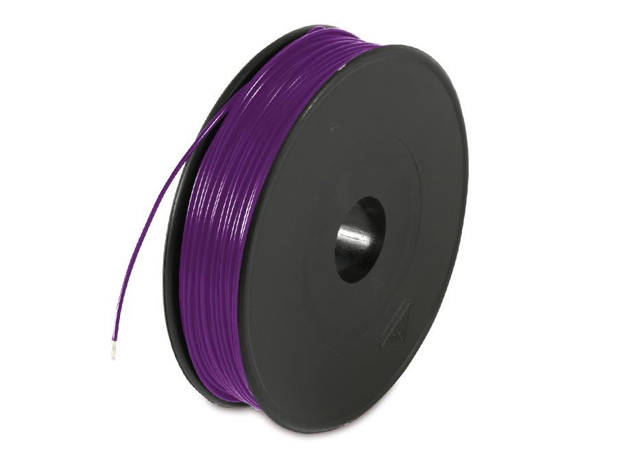 RAUTRONIC Schaltdraht YV, 0,8 mm, violett