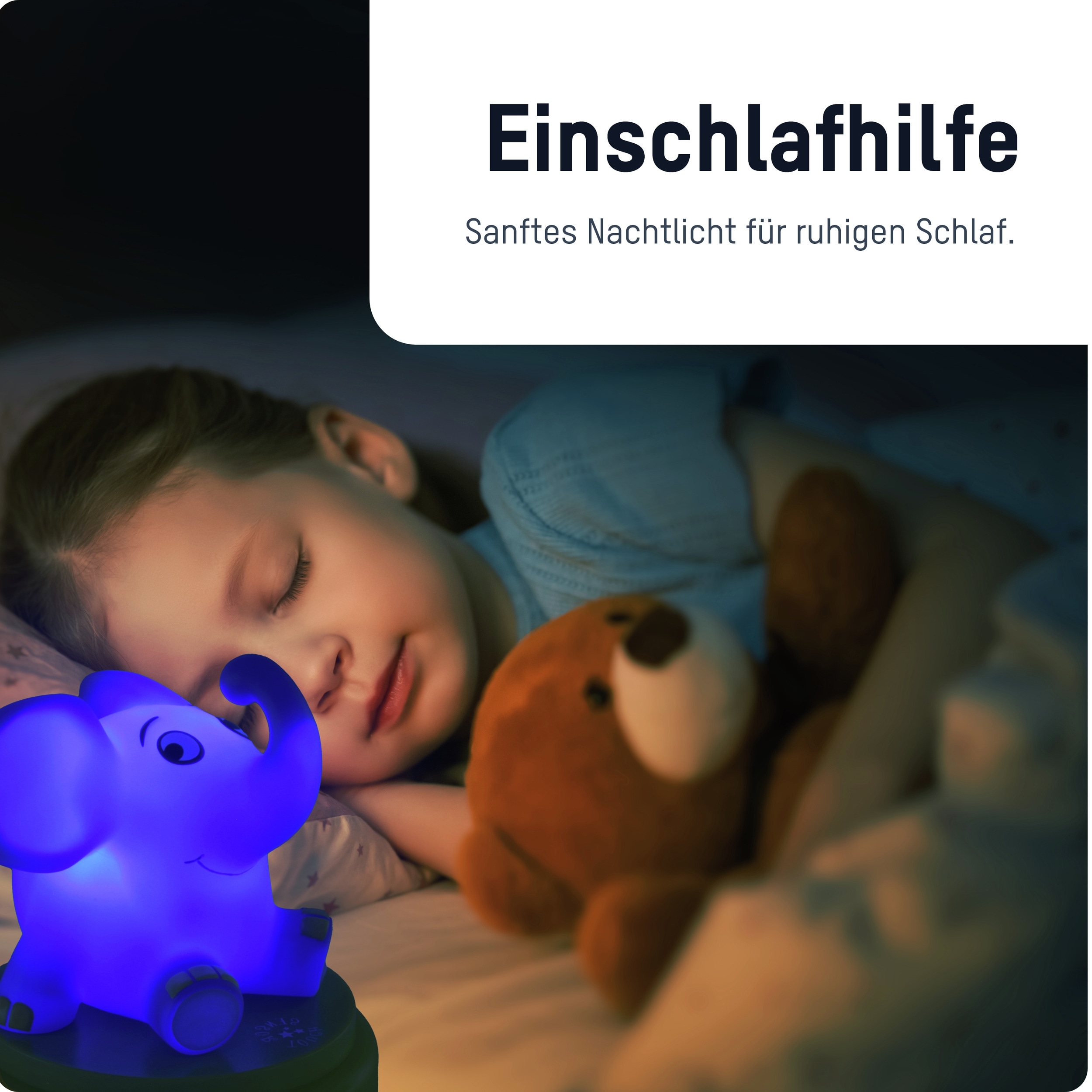 ANSMANN LED-Nachtlicht Elefant, Batteriebetrieb ANSMANN LED-Nachtlicht Elefant, Batteriebetrieb