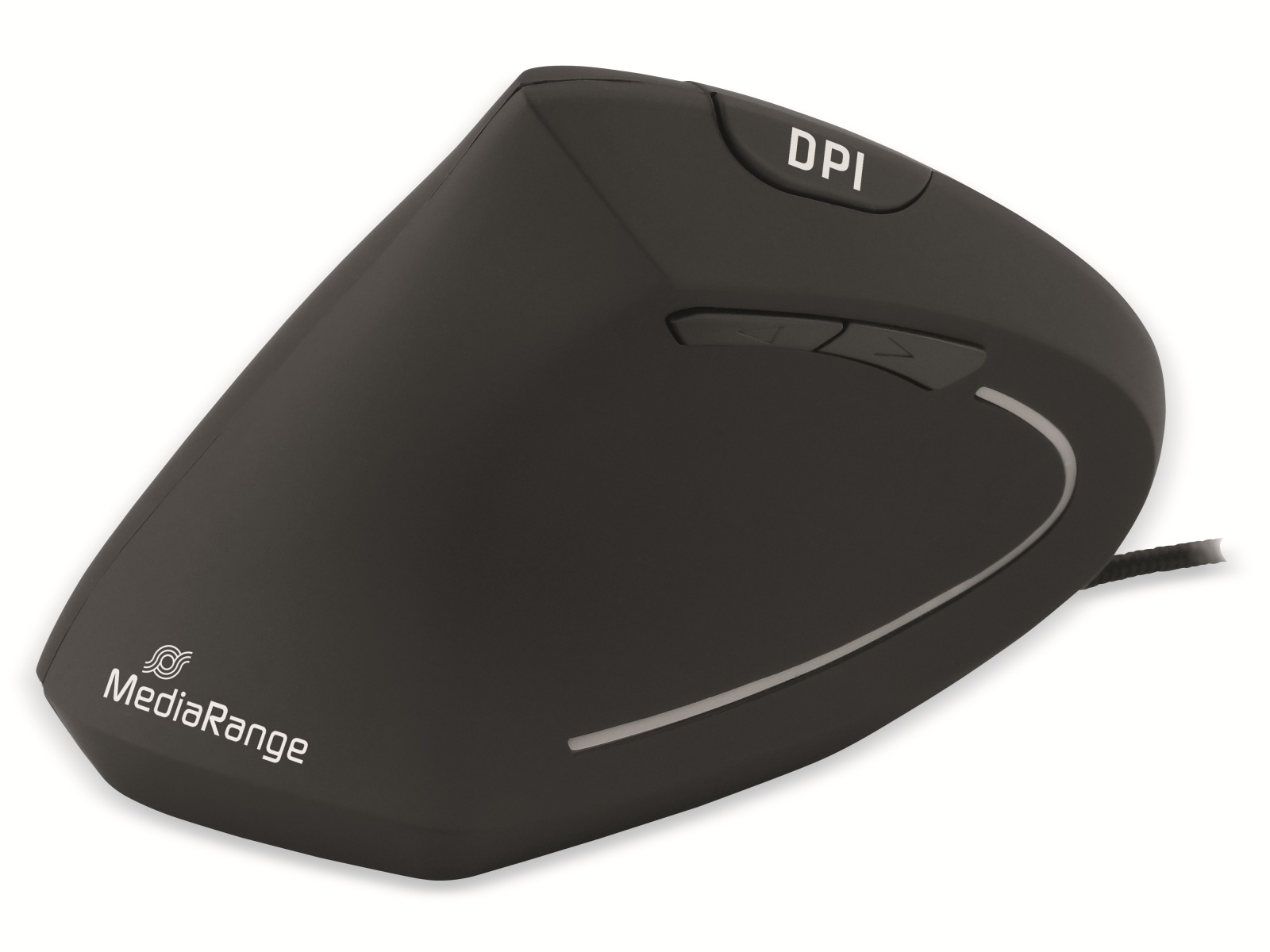 MEDIARANGE USB-Maus MROS231, 6 Tasten, für Linkshänder, schwarz MEDIARANGE USB-Maus MROS231, 6 Tasten, für Linkshänder, schwarz