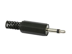 S-IMPULS Klinkenstecker, 3,5 mm, mono, Kunststoff, Knickschutz S-IMPULS Klinkenstecker, 3,5 mm, mono, Kunststoff, Knickschutz