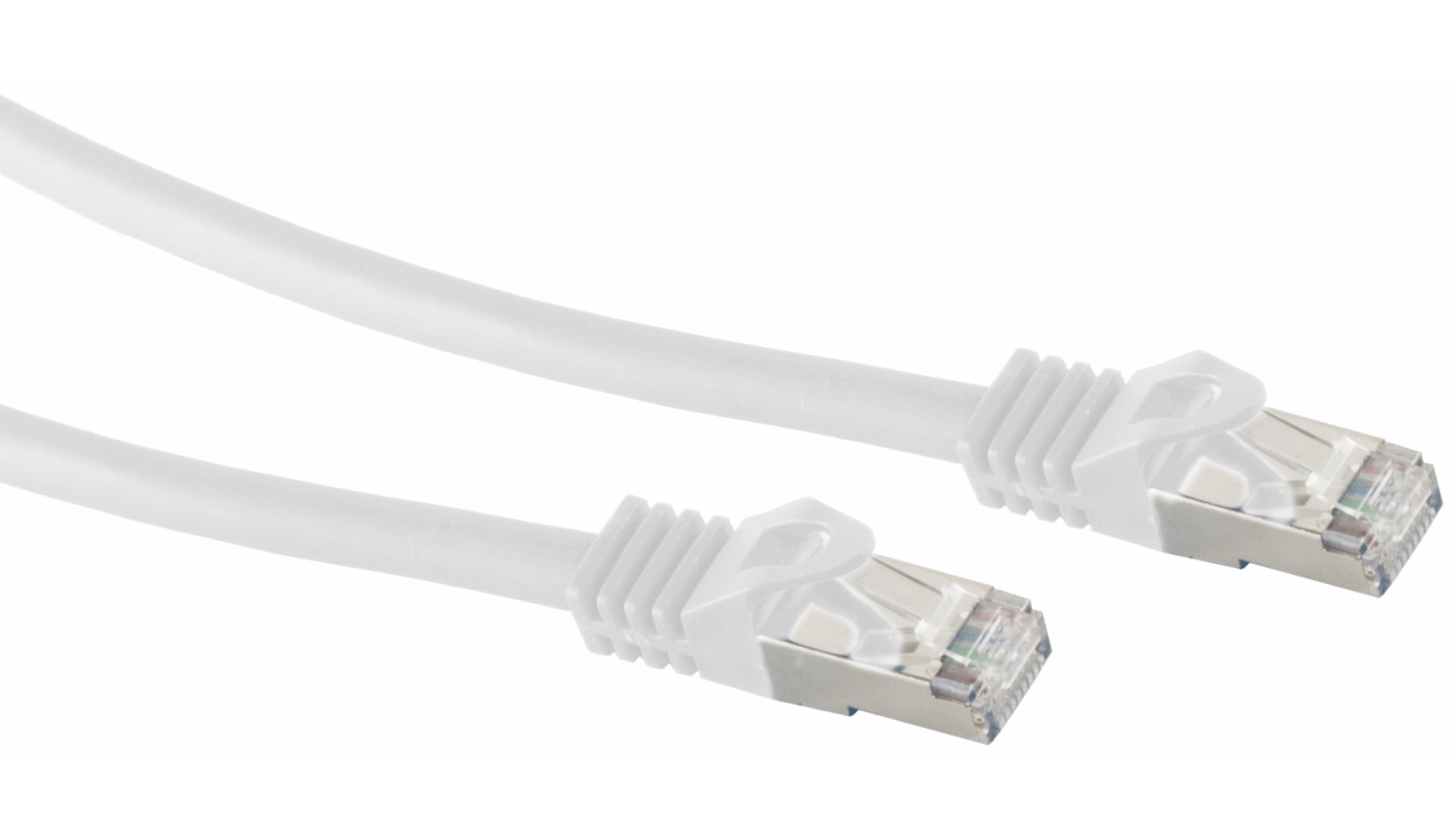 S-IMPULS RJ45 Patchkabel S/FTP (PIMF), m. CAT.7 Rohkabel, 5 m, weiß S-IMPULS RJ45 Patchkabel S/FTP (PIMF), m. CAT.7 Rohkabel, 5 m, weiß