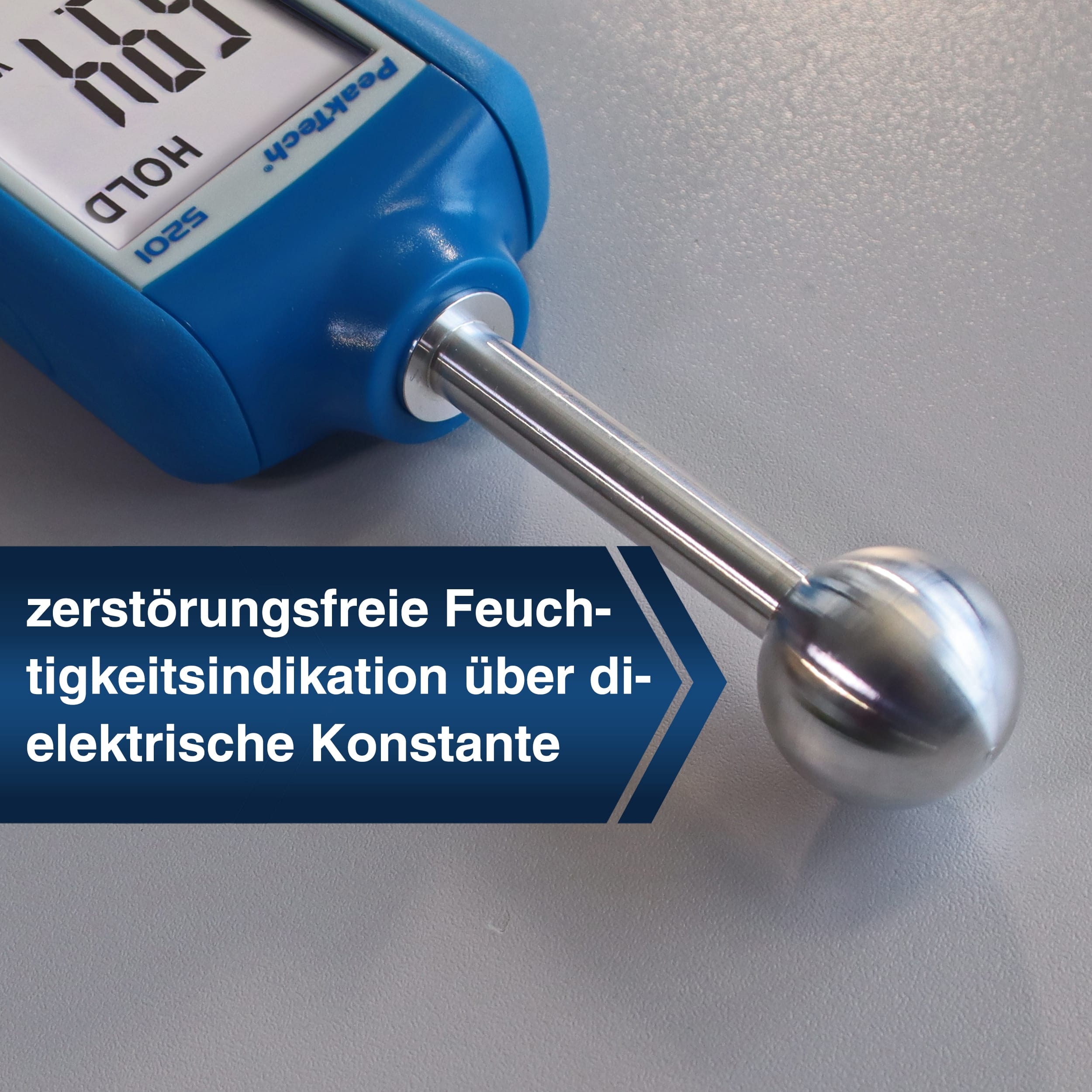 PEAKTECH Holz-& Materialfeuchtemessgerät, P 5201 PEAKTECH Holz-& Materialfeuchtemessgerät, P 5201