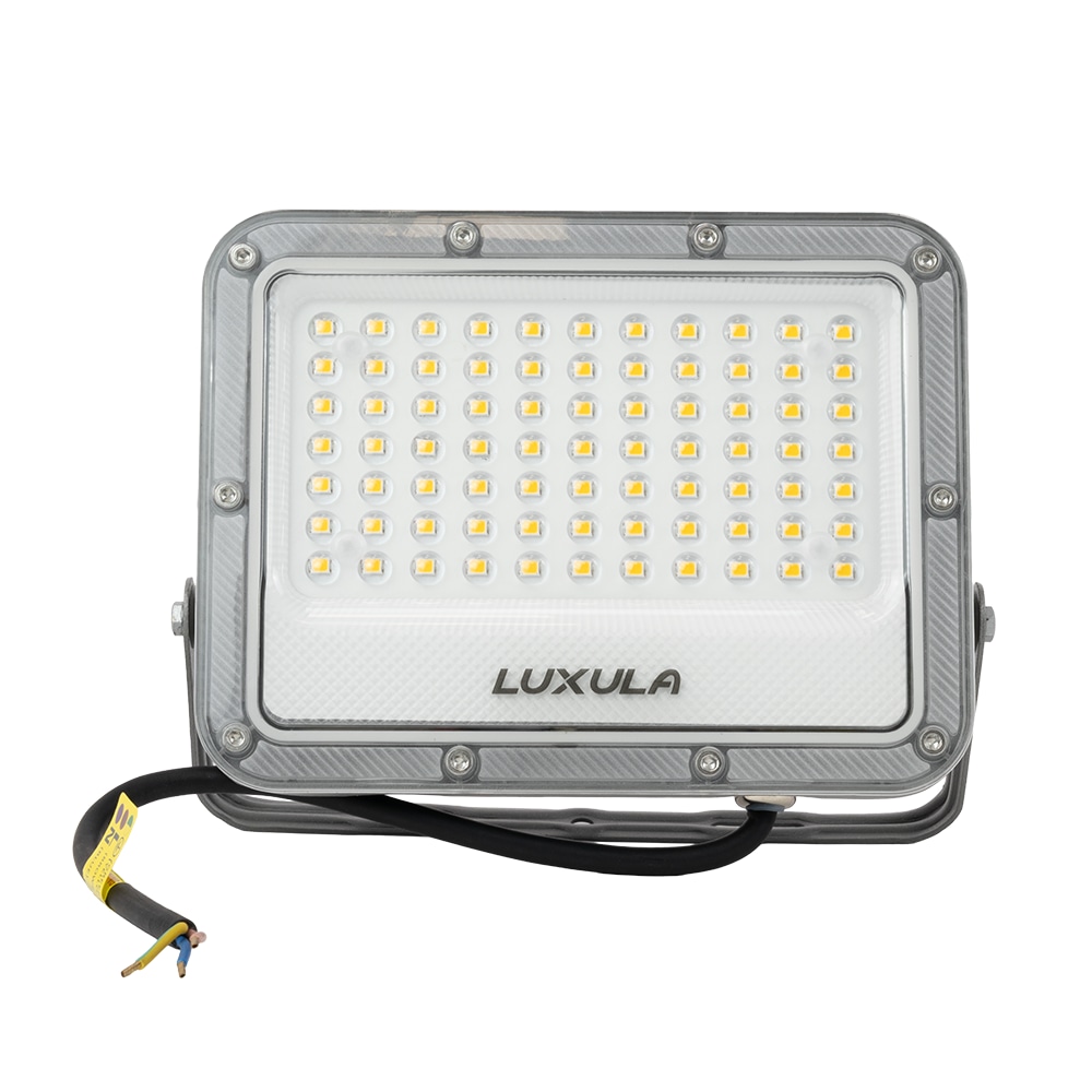 LUXULA LED-Fluter, EEK: E, 50W, 6500lm, 4000K, IP65, grau LUXULA LED-Fluter, EEK: E, 50W, 6500lm, 4000K, IP65, grau