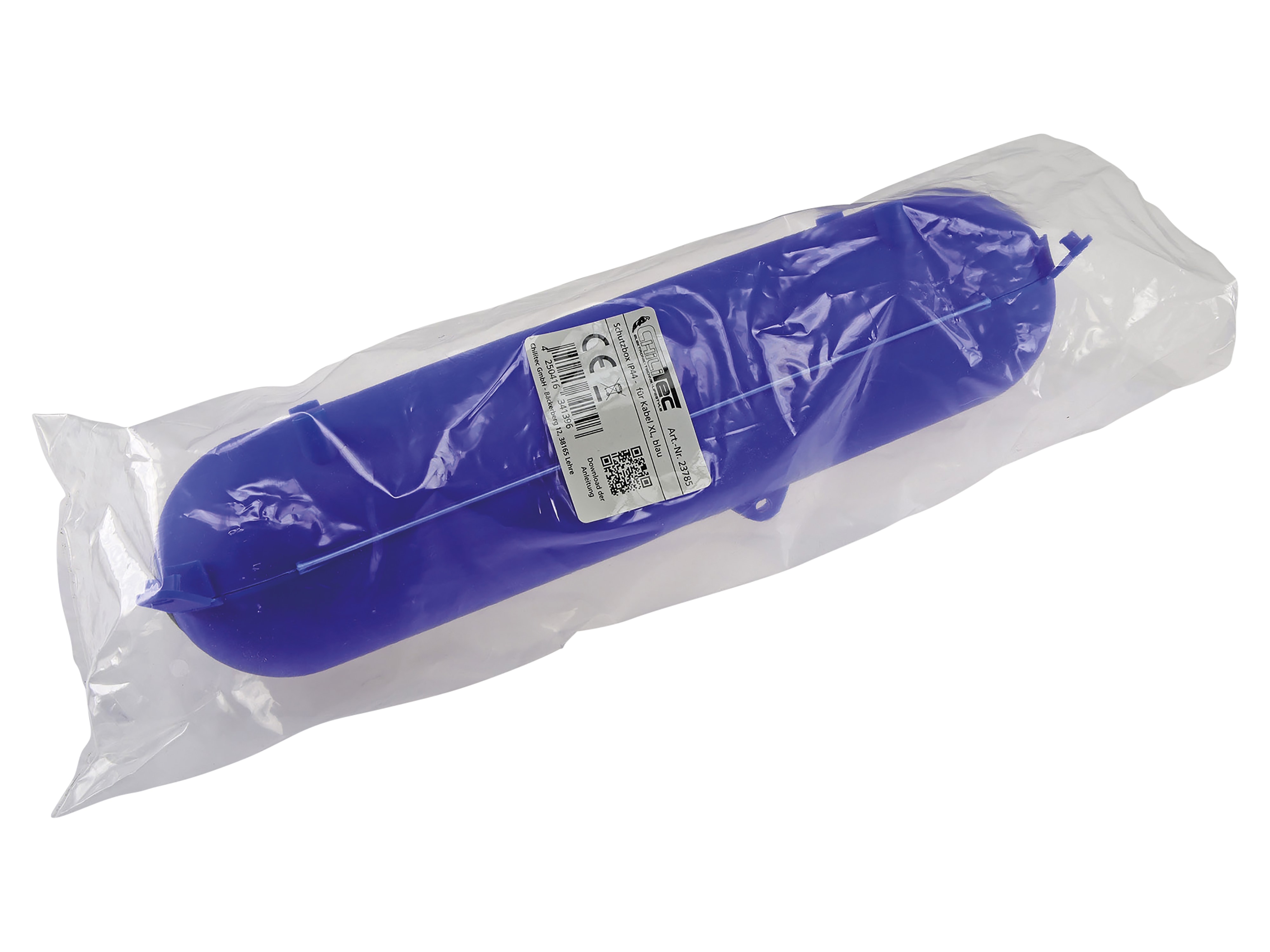 CHILITEC Sicherheits-Schutzbox für Kabel, IP44, 365x90 mm, blau CHILITEC Sicherheits-Schutzbox für Kabel, IP44, 365x90 mm, blau