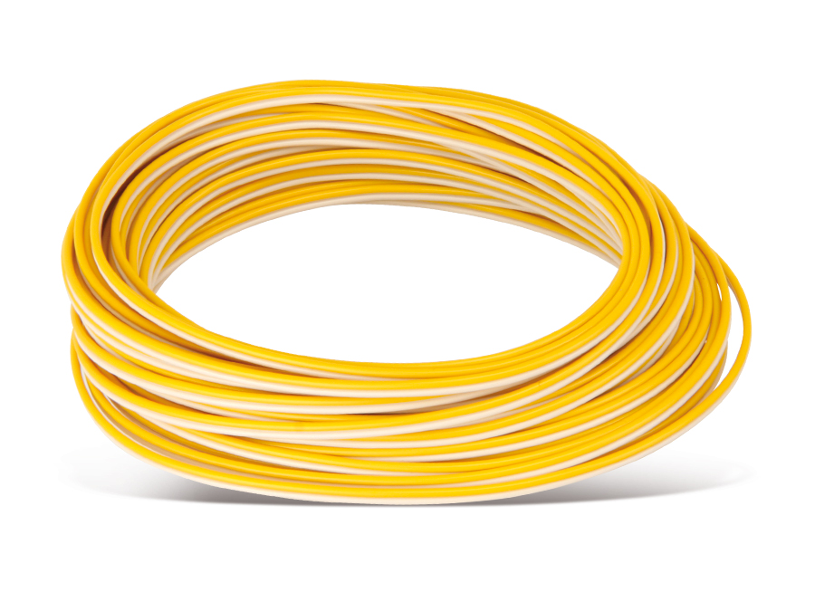 RAUTRONIC Zwillingslitze, 2x 0,14 mm², gelb/weiß, 10 m RAUTRONIC Zwillingslitze, 2x 0,14 mm², gelb/weiß, 10 m