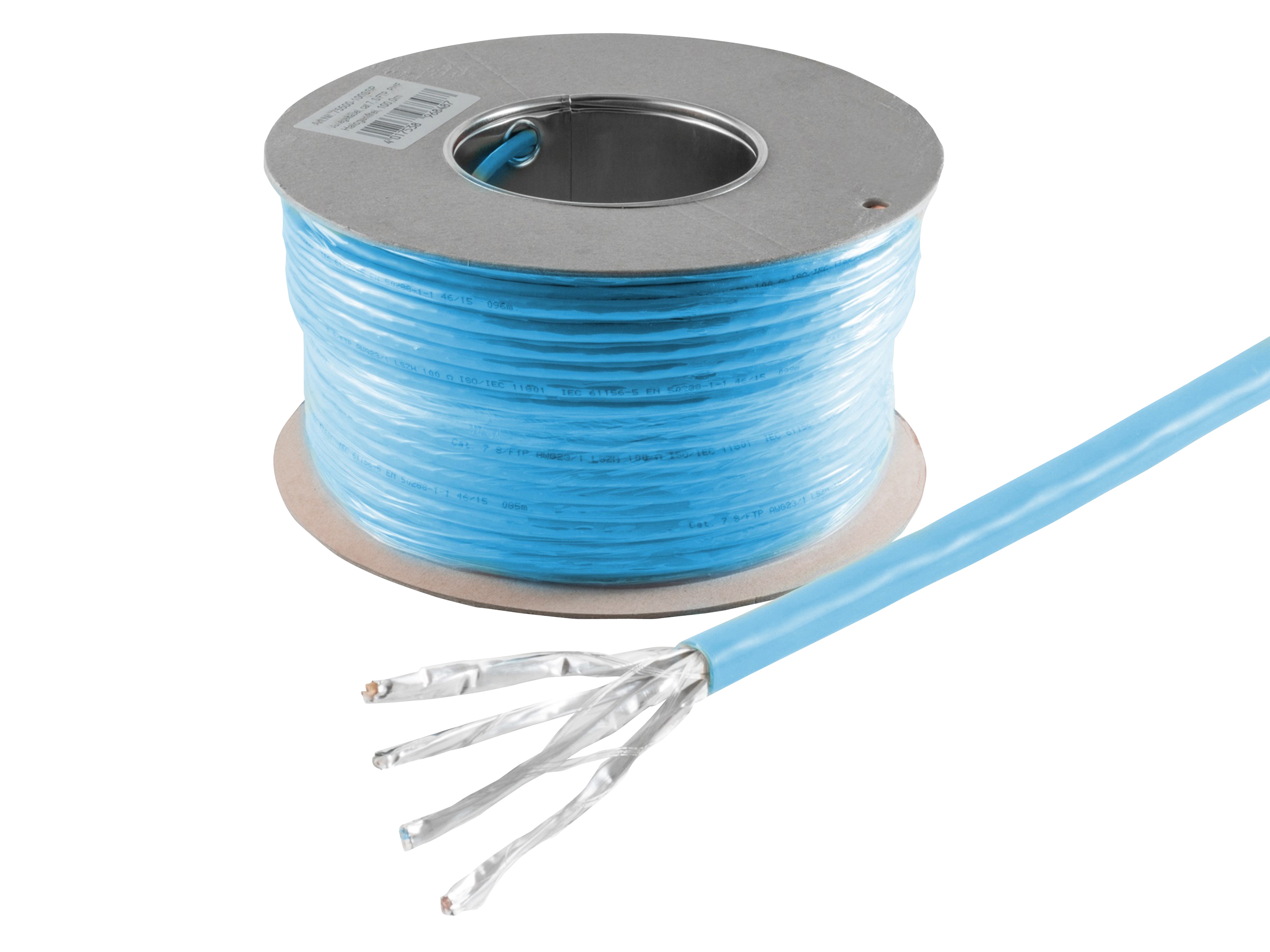 S-IMPULS CAT.8 Verlegekabel S/FTP LSZH blau 100m S-IMPULS CAT.8 Verlegekabel S/FTP LSZH blau 100m