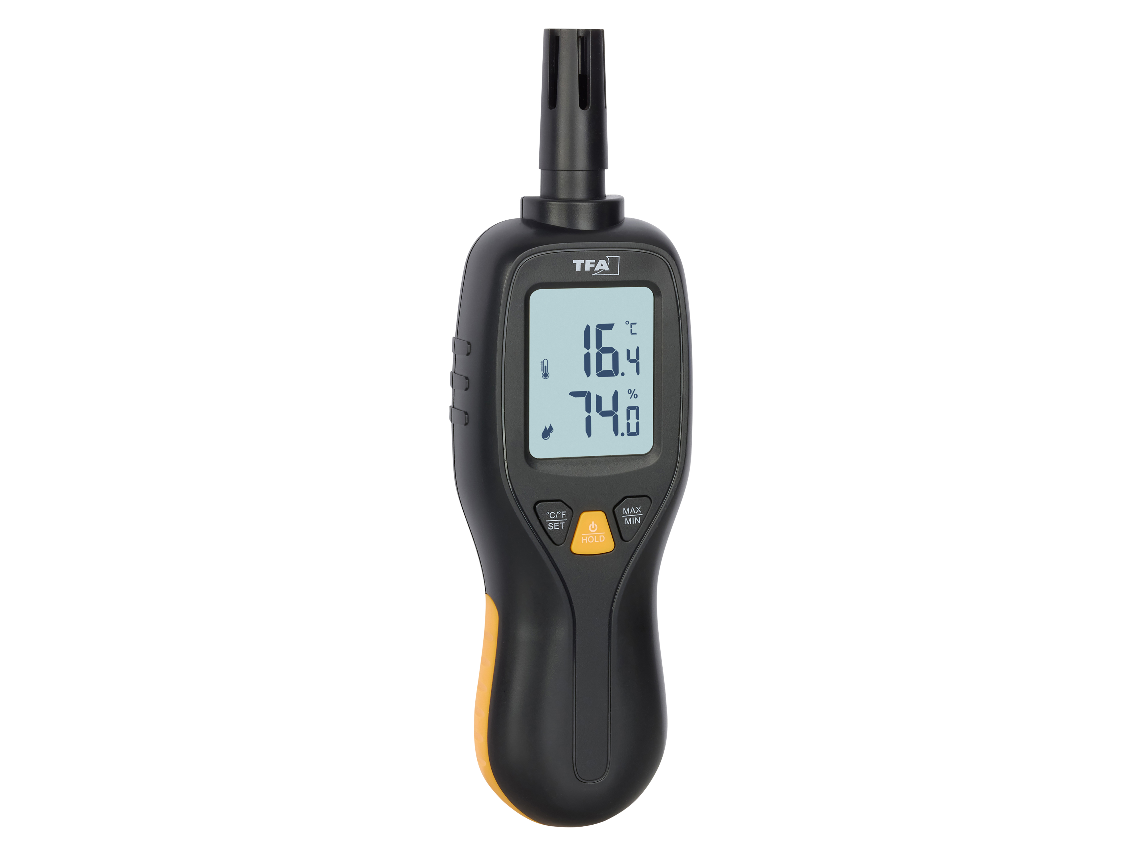 TFA Digitales Profi-Thermo-Hygrometer, schwarz TFA Digitales Profi-Thermo-Hygrometer, schwarz