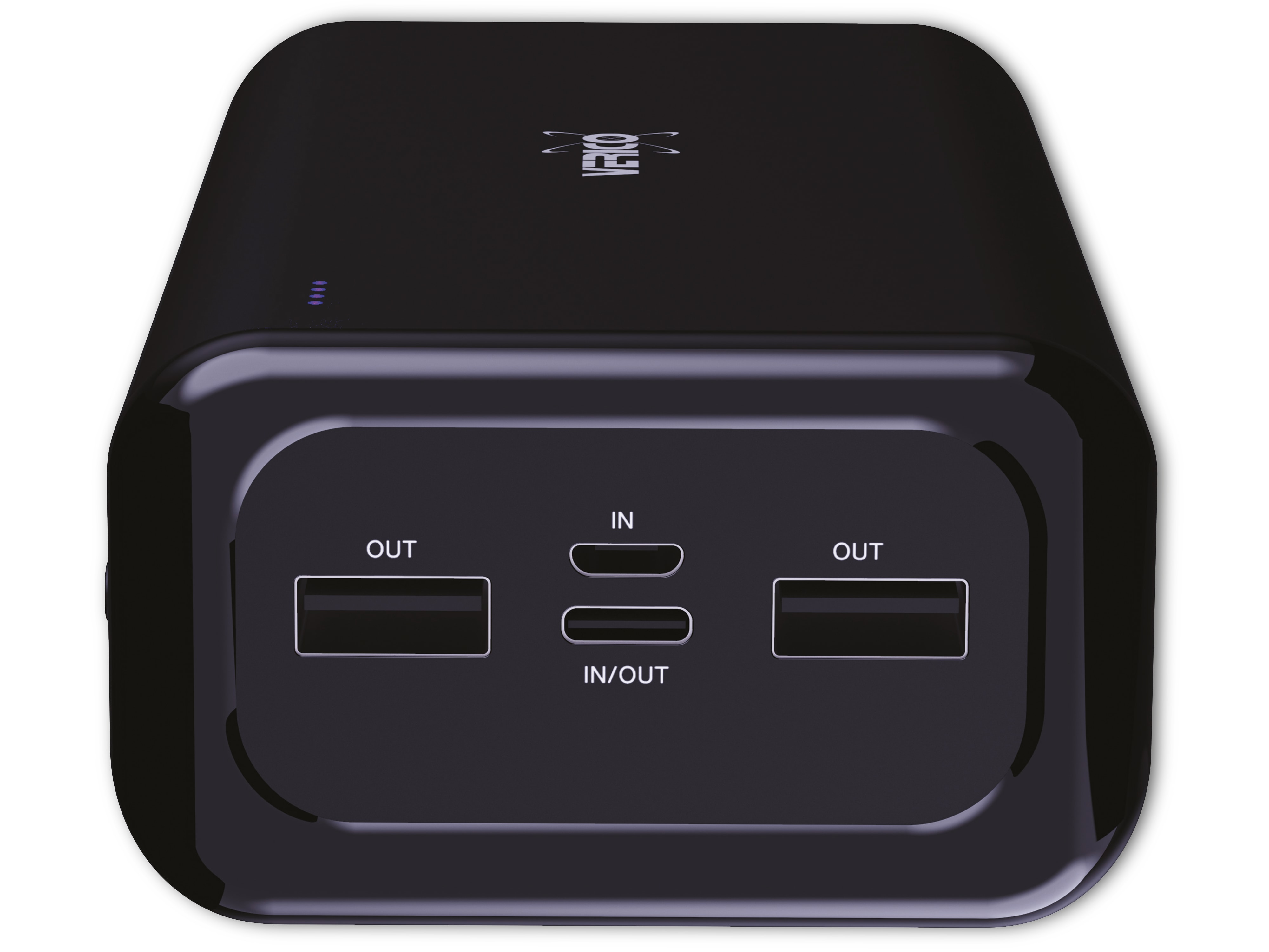 VERICO USB Powerbank Power Pro PD V2, 30.000mAh, schwarz VERICO USB Powerbank Power Pro PD V2, 30.000mAh, schwarz