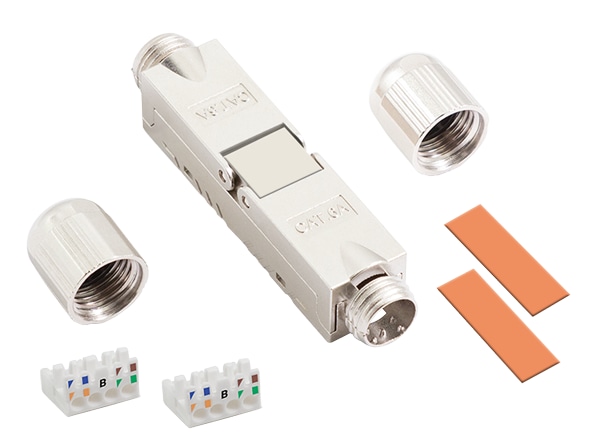 LOGILINK Feldkonfektionierbarer Kabelverbinder MP0073 CAT6A geschirmt LOGILINK Feldkonfektionierbarer Kabelverbinder MP0073 CAT6A geschirmt