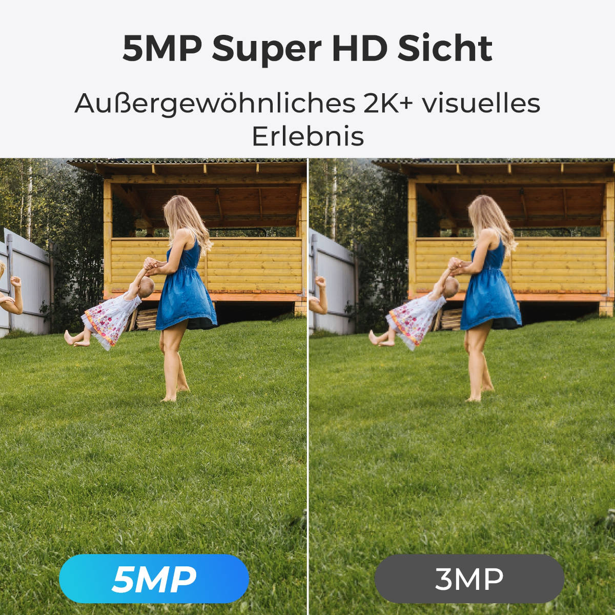 REOLINK Überwachungskamera P320, außen, weiß