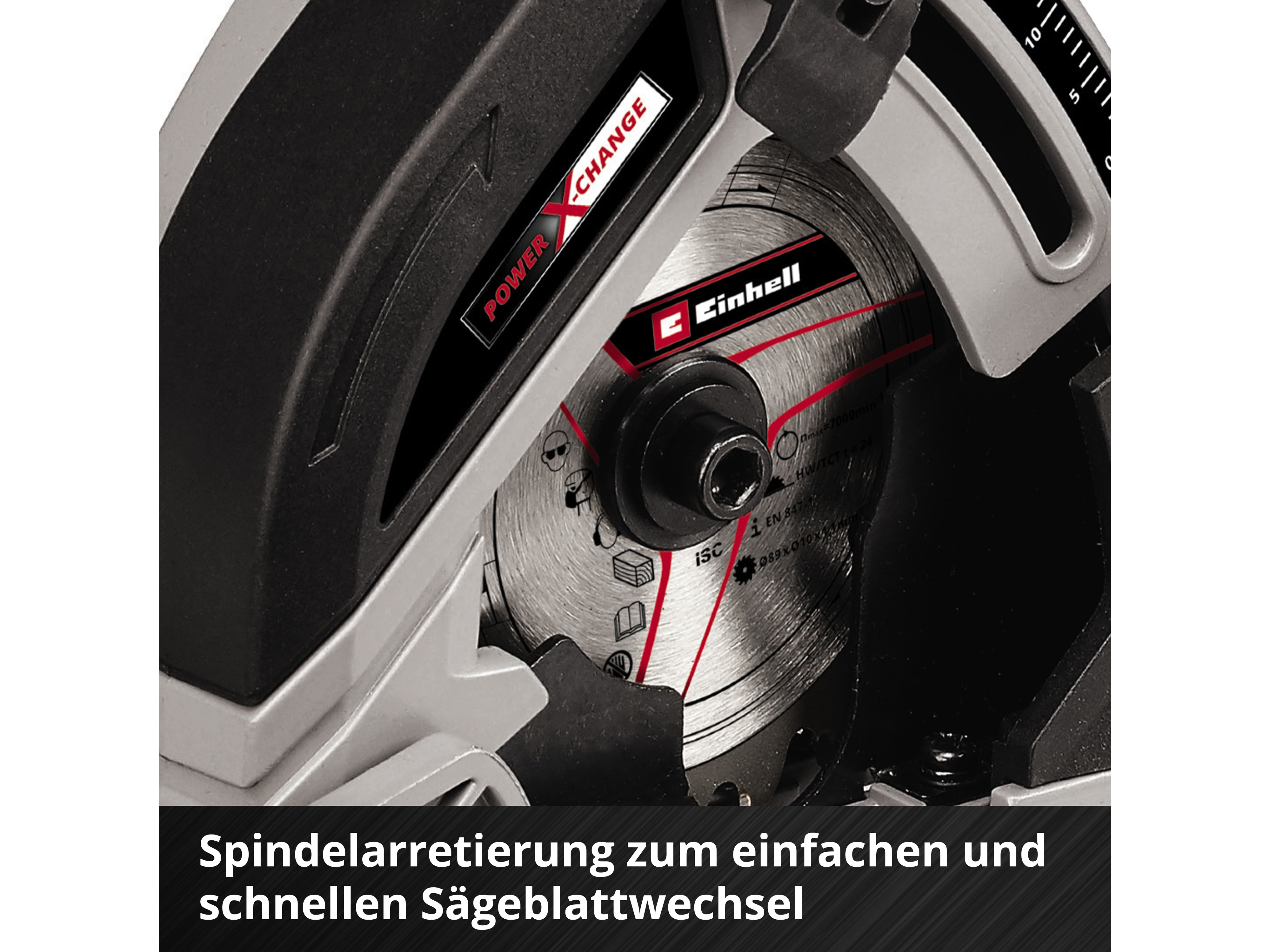 EINHELL Akku-Mini-Handkreissäge TE-CS 18/89 Li Solo