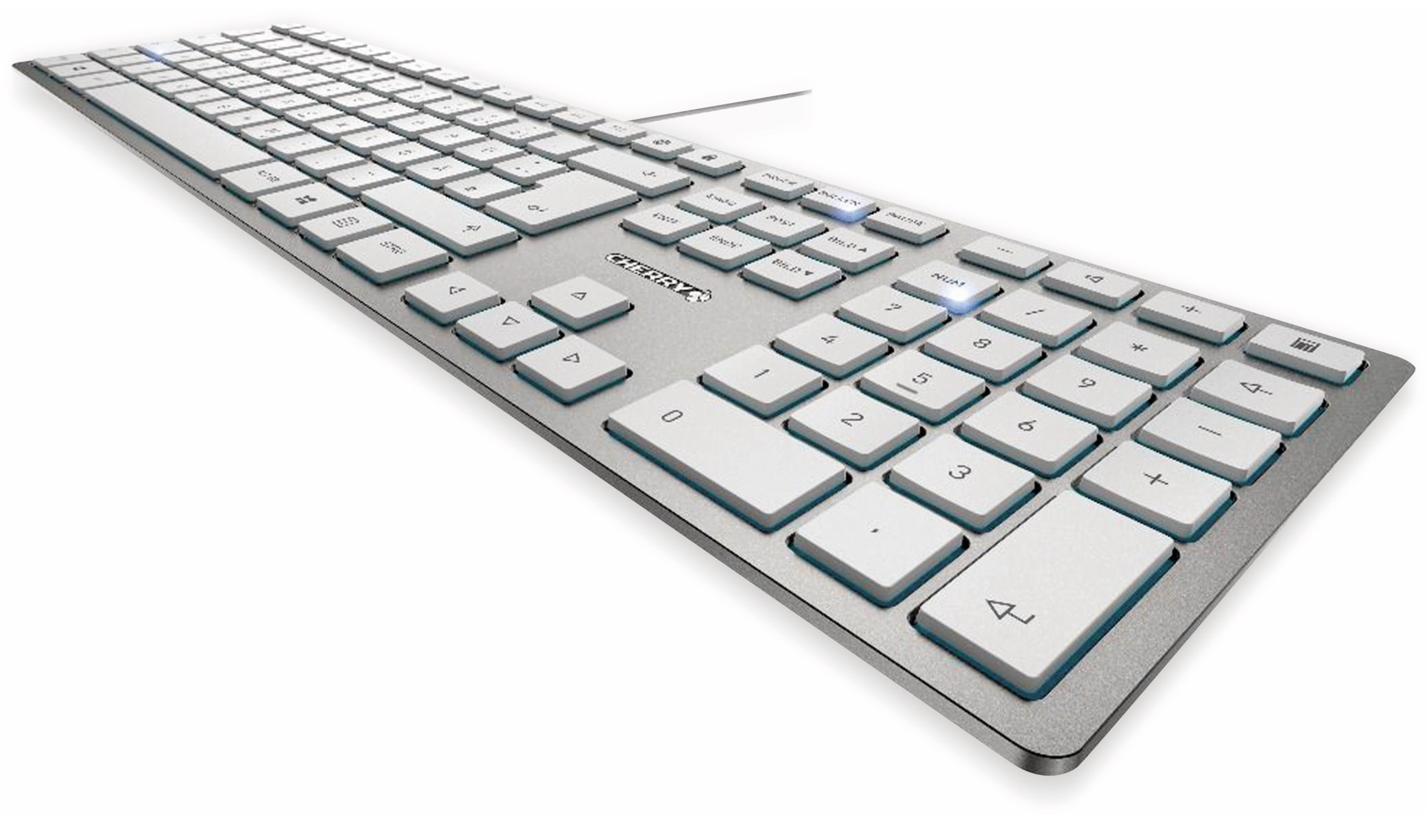 CHERRY Tastatur KC 6000 Slim, silber CHERRY Tastatur KC 6000 Slim, silber