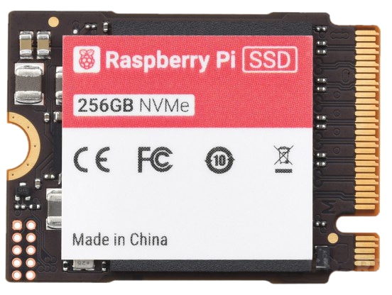 RASPBERRY PI, Raspberry PI - M.2 NVMe SSD, 256 GB, SC1439 RASPBERRY PI, Raspberry PI - M.2 NVMe SSD, 256 GB, SC1439