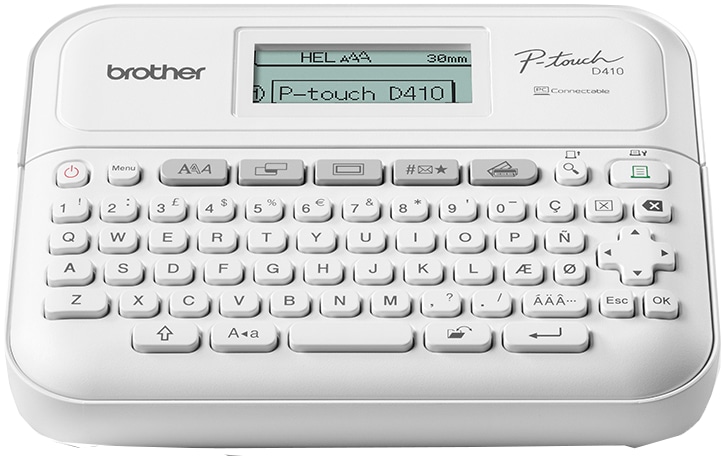 BROTHER Beschriftungsgerät P-Touch D410VP BROTHER Beschriftungsgerät P-Touch D410VP